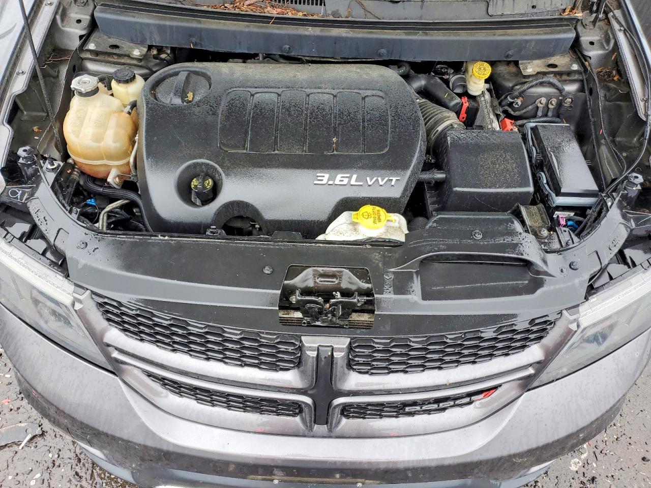 2014 Dodge Journey R Gray vin: 3C4PDDEG5ET184331