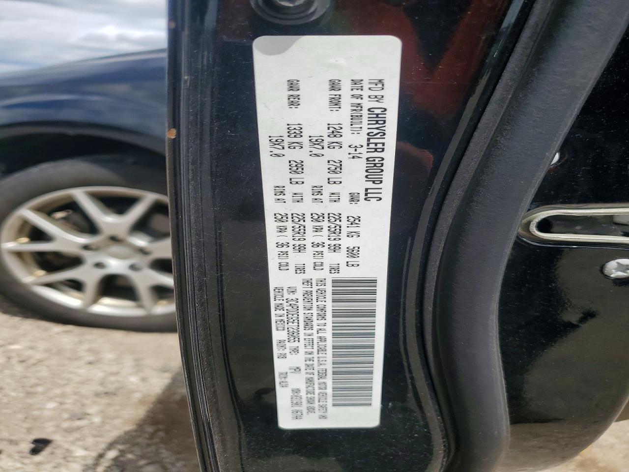 2014 Dodge Journey R/t Black vin: 3C4PDDEG5ET236055