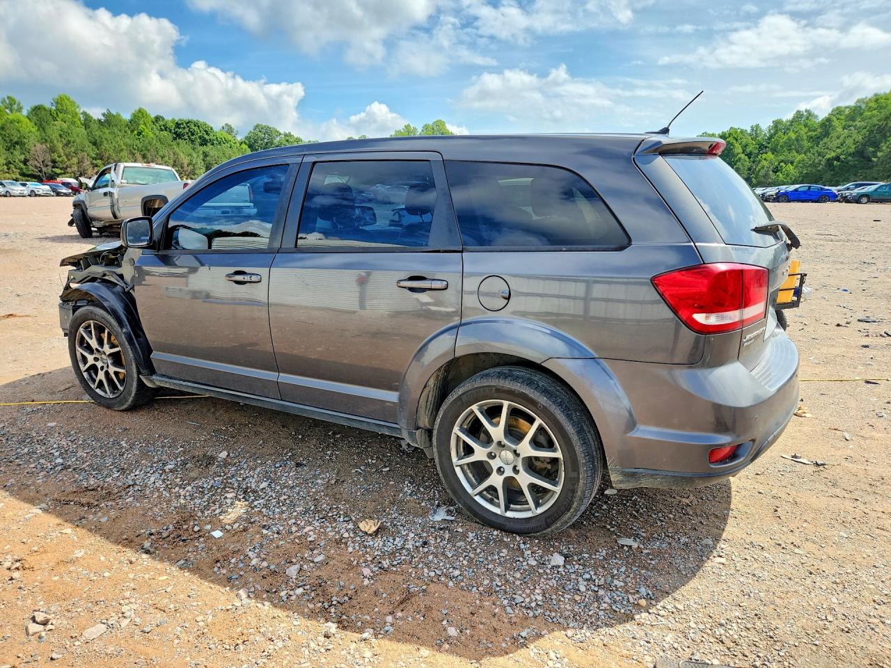 2014 Dodge Journey R/t Gray vin: 3C4PDDEG5ET278676