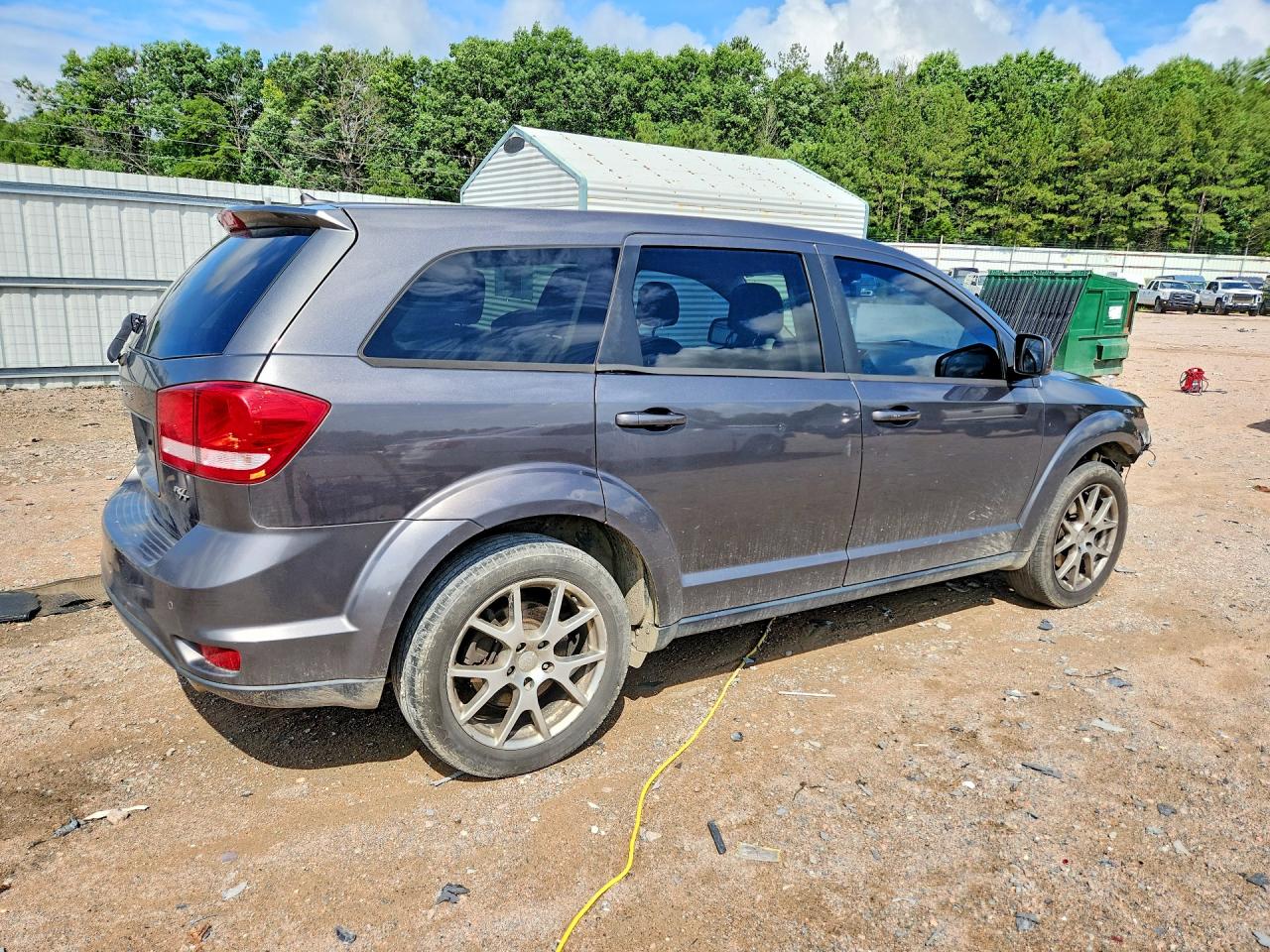 2014 Dodge Journey R/t Gray vin: 3C4PDDEG5ET278676