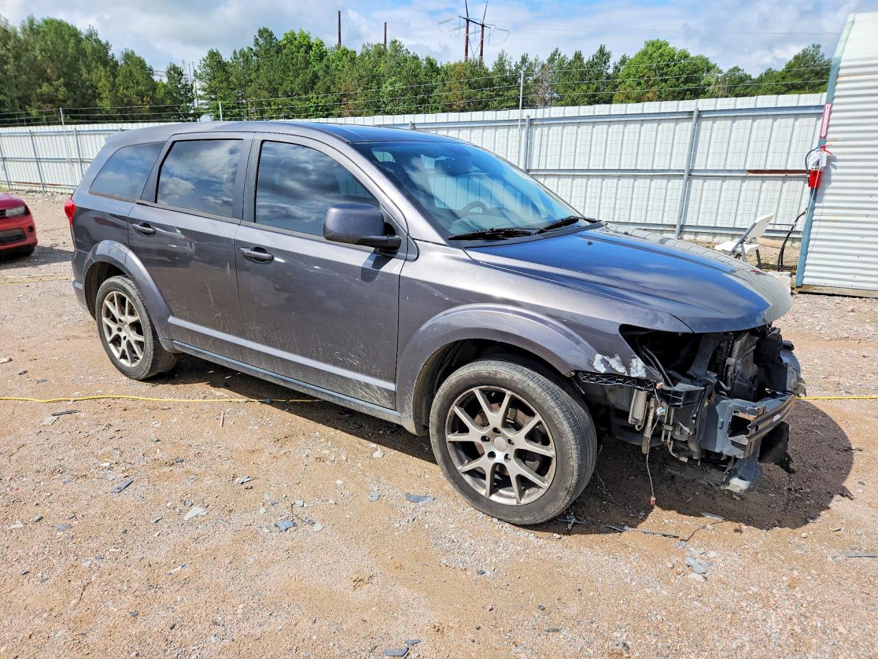 2014 Dodge Journey R/t Gray vin: 3C4PDDEG5ET278676