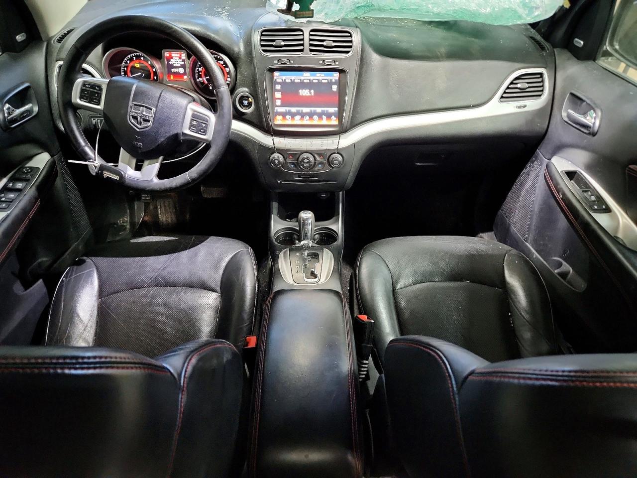 2015 Dodge Journey Black vin: 3C4PDDEG5FT601142