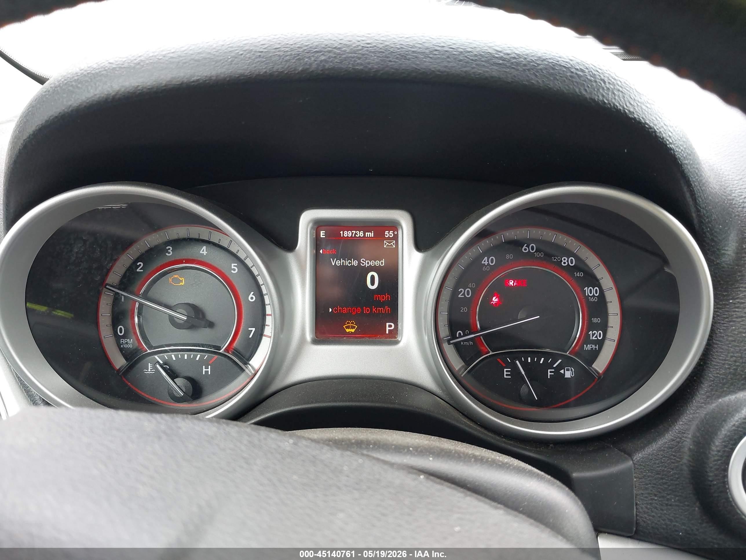 2015 Dodge Journey R/t White vin: 3C4PDDEG5FT689013