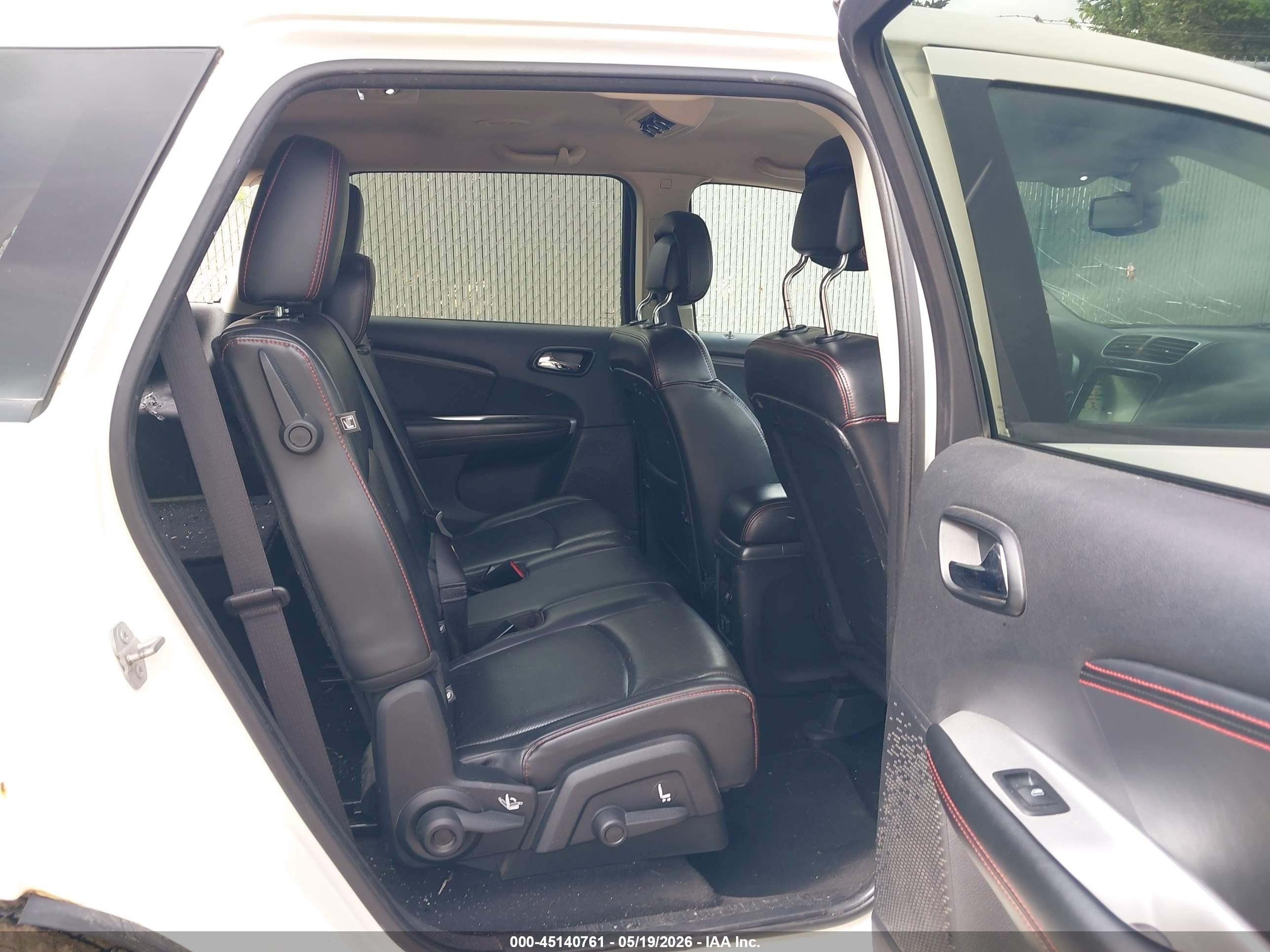 2015 Dodge Journey R/t White vin: 3C4PDDEG5FT689013