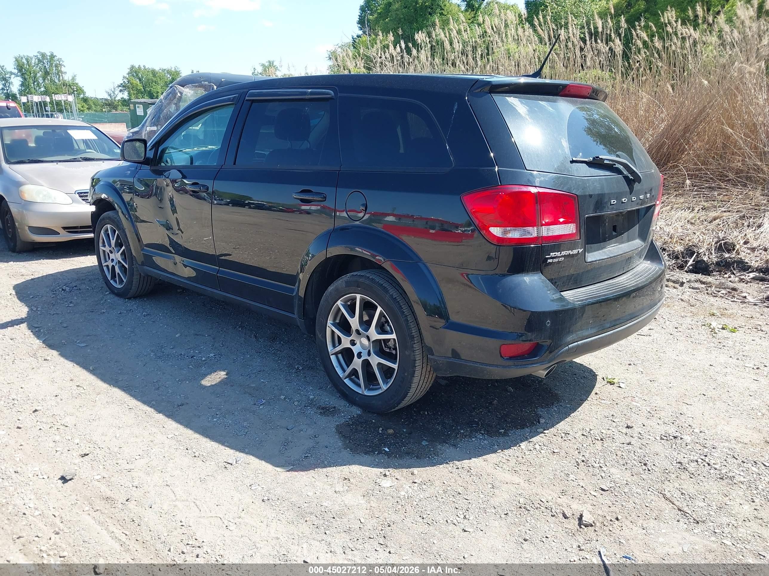2017 Dodge Journey Gt Awd Black vin: 3C4PDDEG5HT564953