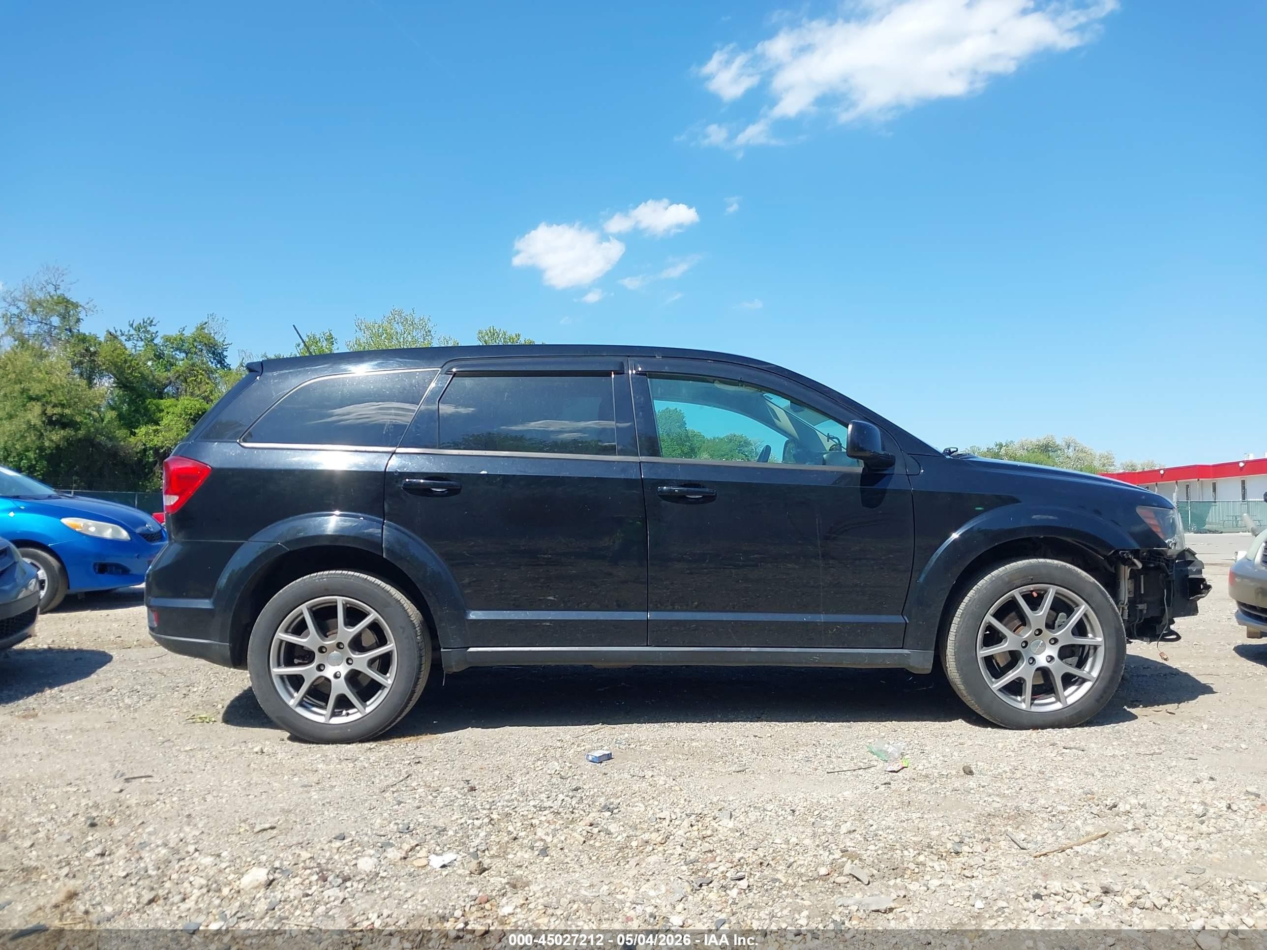 2017 Dodge Journey Gt Awd Black vin: 3C4PDDEG5HT564953