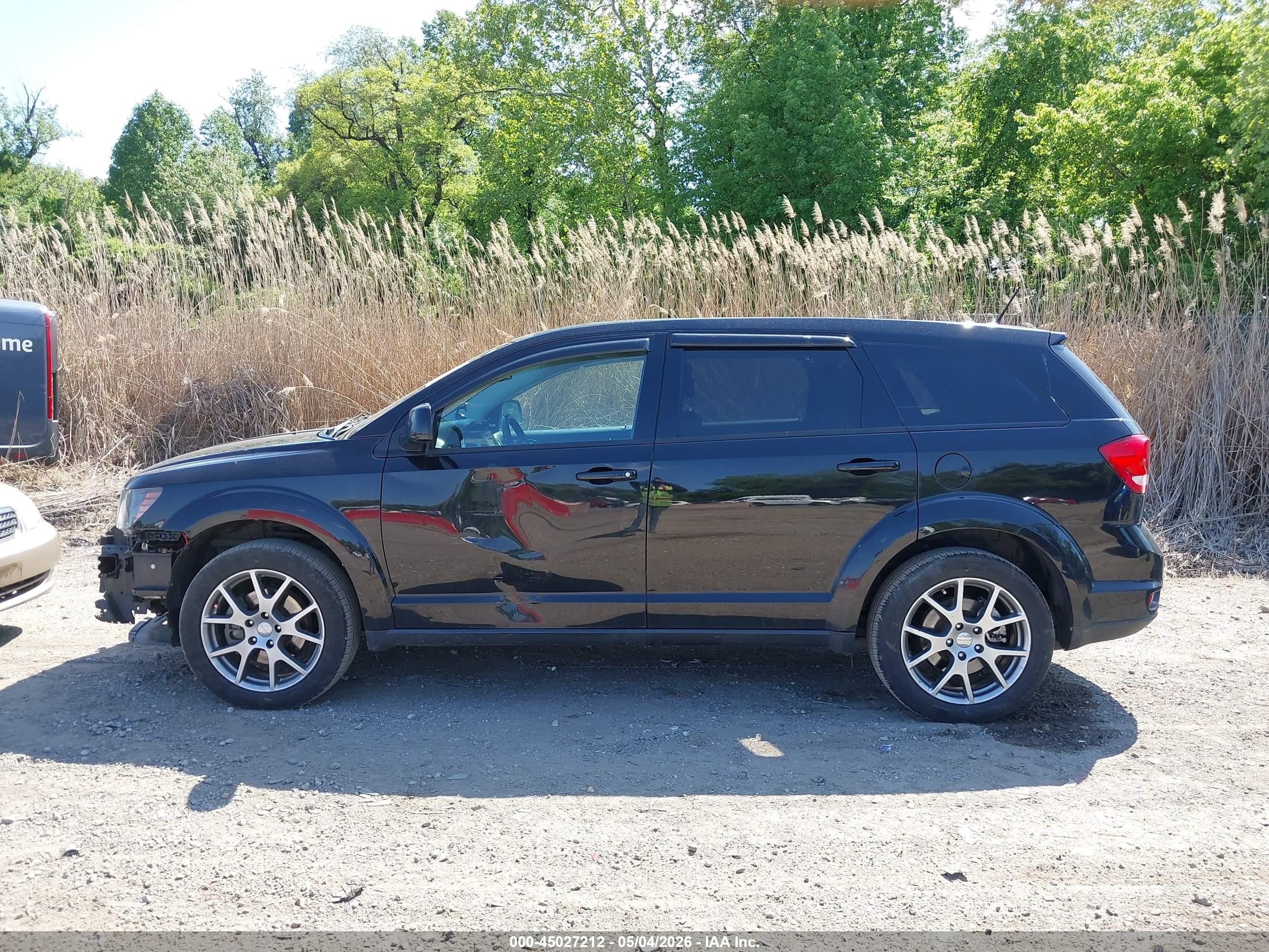 2017 Dodge Journey Gt Awd Black vin: 3C4PDDEG5HT564953