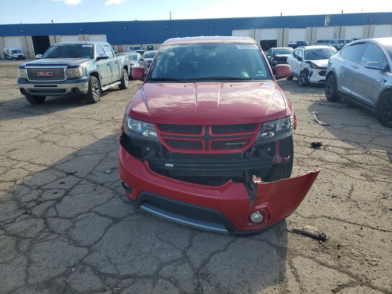 2017 Dodge Journey Gt Red vin: 3C4PDDEG5HT596124