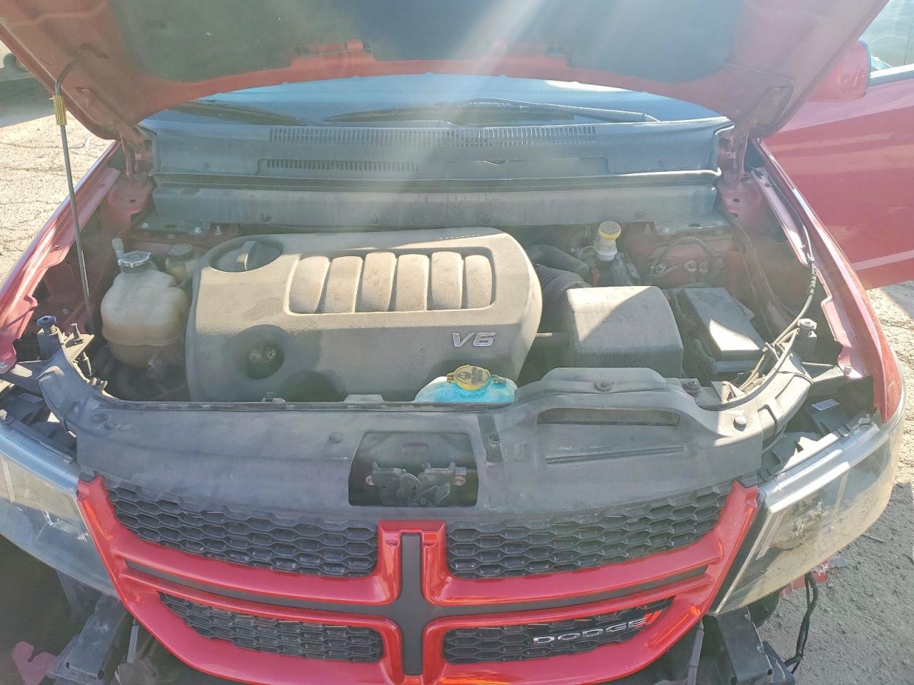 2017 Dodge Journey Gt Red vin: 3C4PDDEG5HT596124