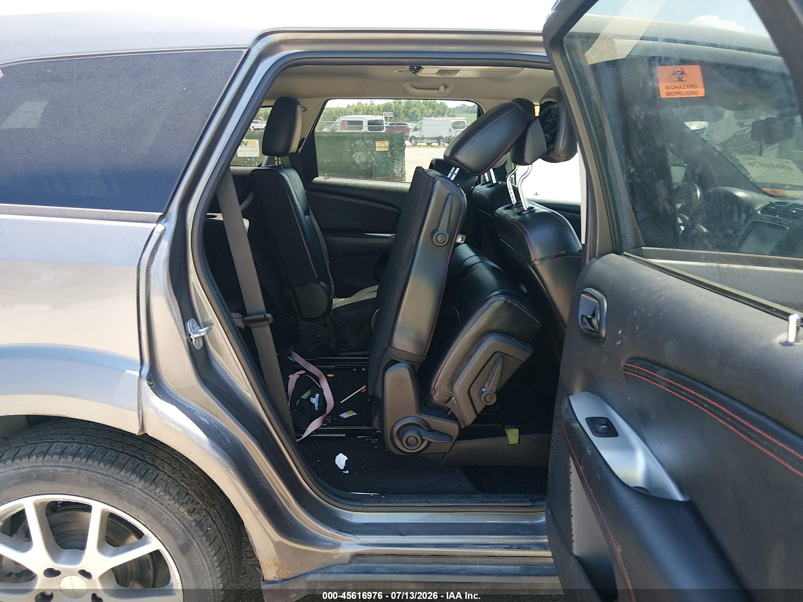 2012 Dodge Journey R/t Gray vin: 3C4PDDEG6CT397334