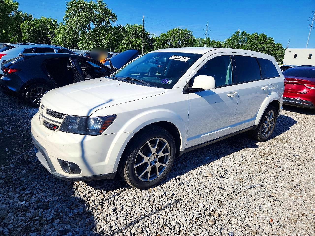 2015 Dodge Journey R/t White vin: 3C4PDDEG6FT526824