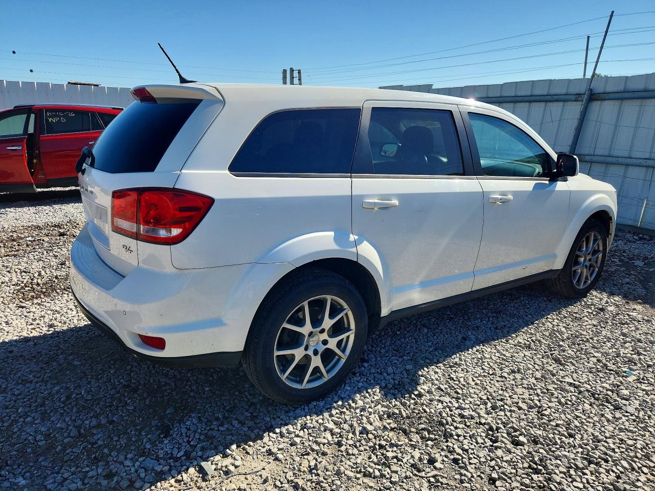 2015 Dodge Journey R/t White vin: 3C4PDDEG6FT526824