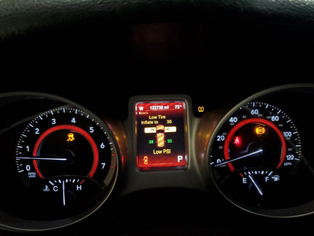 2015 Dodge Journey R Gray vin: 3C4PDDEG6FT688923 Damage: Warning Light - Abs, On, Unacceptable