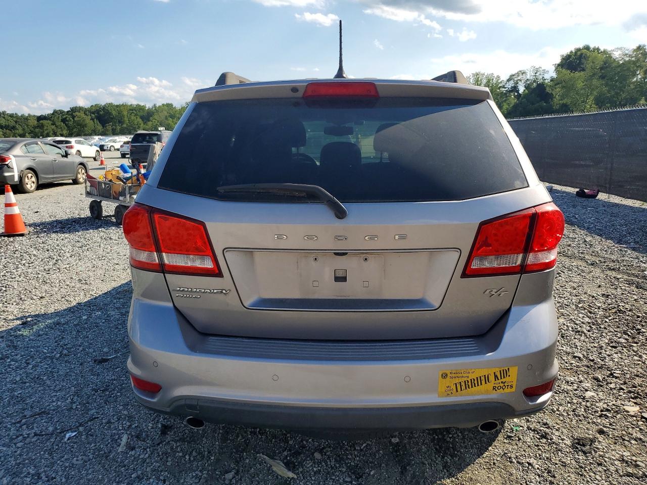 2015 Dodge Journey R/t Silver vin: 3C4PDDEG7FT709522