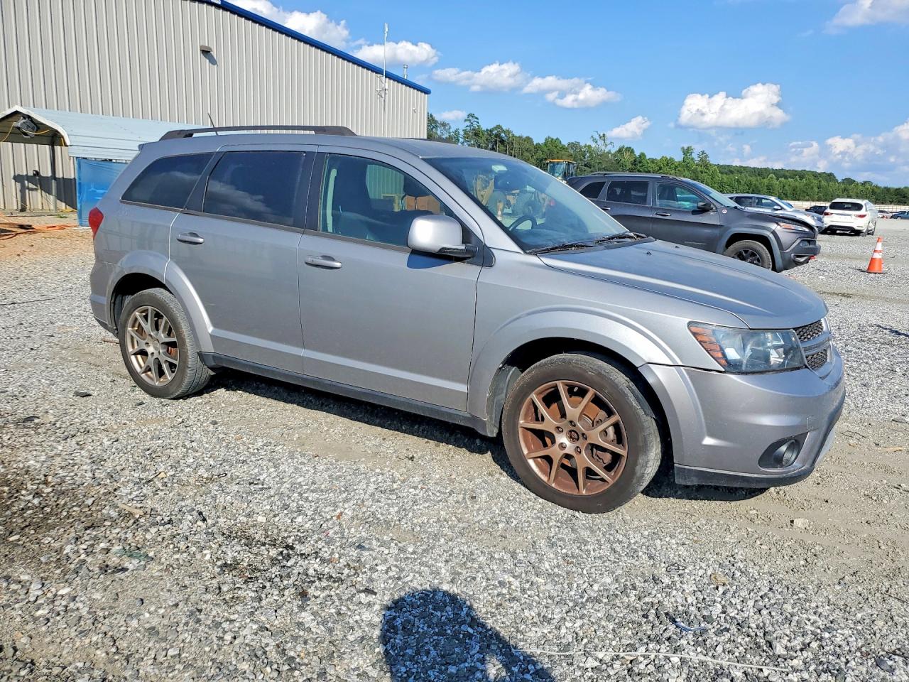 2015 Dodge Journey R/t Silver vin: 3C4PDDEG7FT709522