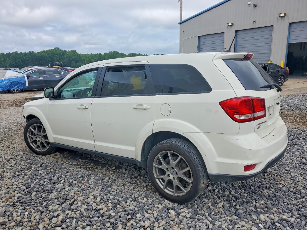 2019 Dodge Journey Gt White vin: 3C4PDDEG7KT720286