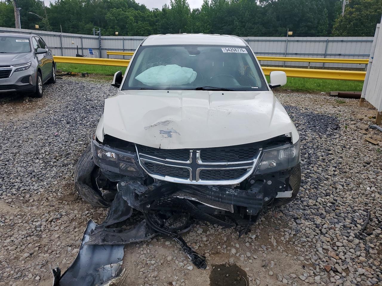 2019 Dodge Journey Gt White vin: 3C4PDDEG7KT720286