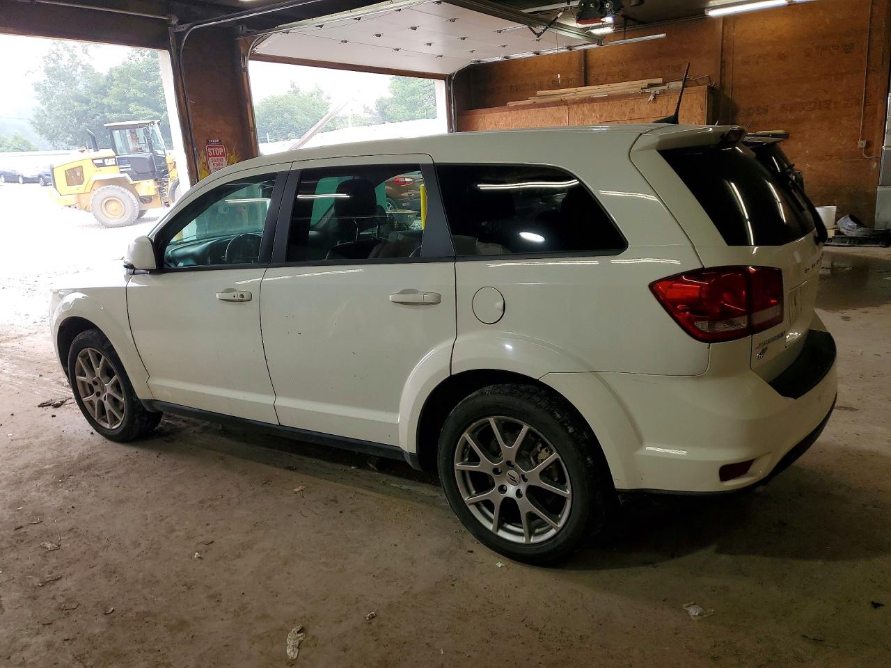 2019 Dodge Journey Gt White vin: 3C4PDDEG7KT784991