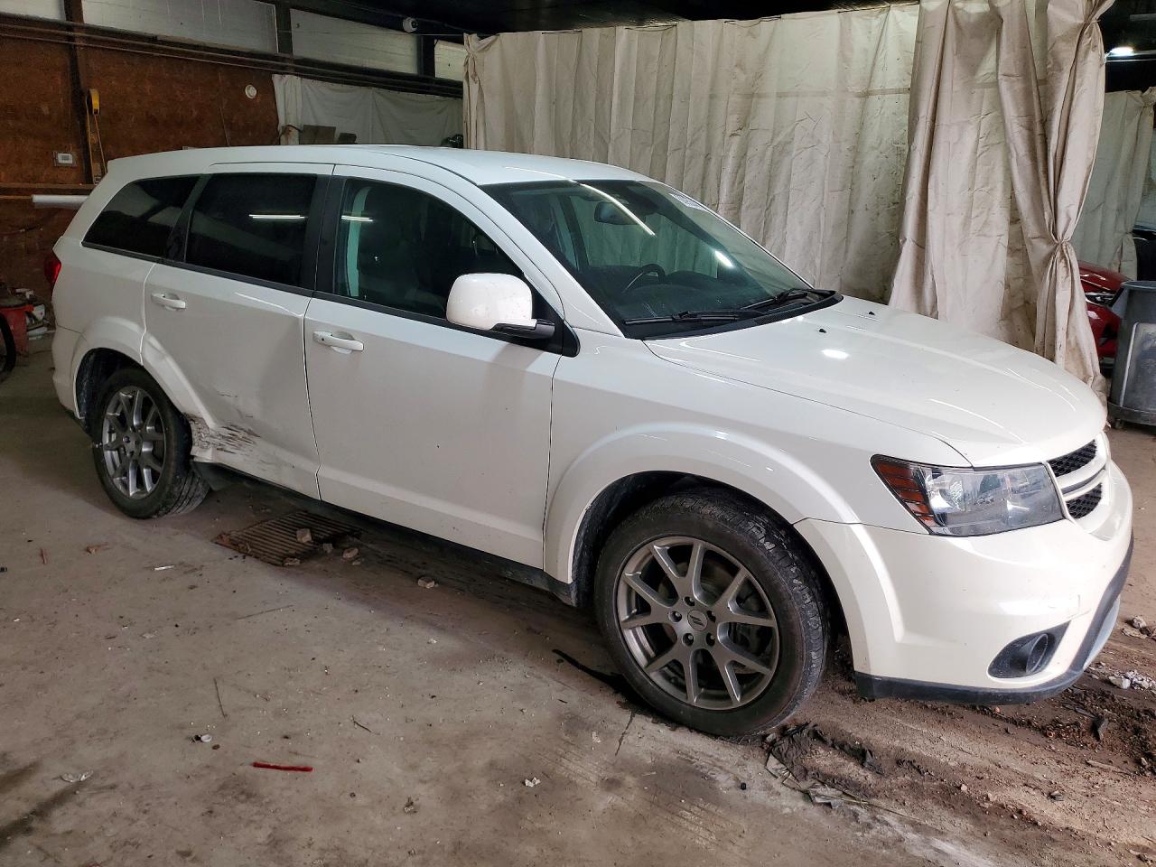 2019 Dodge Journey Gt White vin: 3C4PDDEG7KT784991