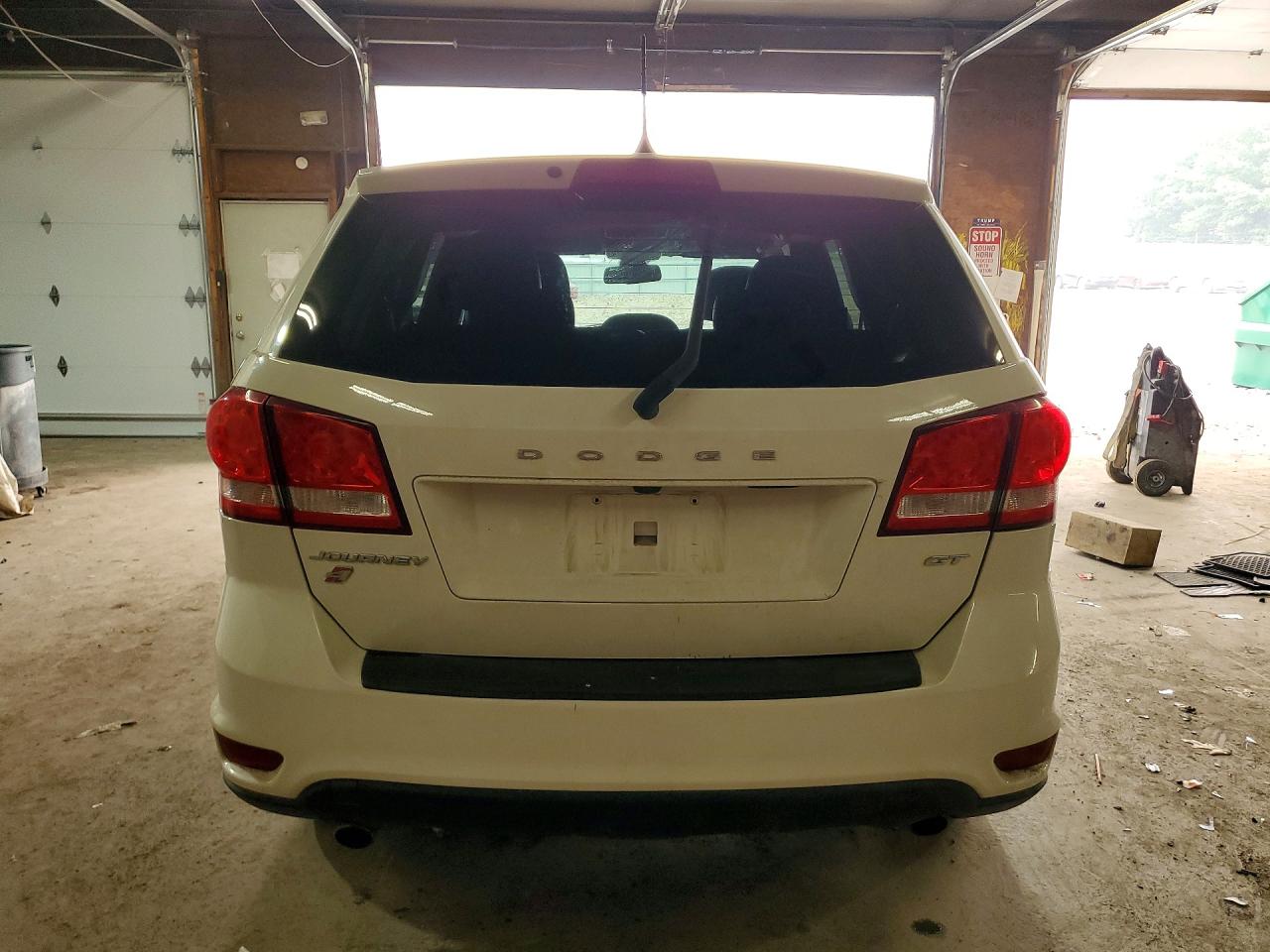 2019 Dodge Journey Gt White vin: 3C4PDDEG7KT784991