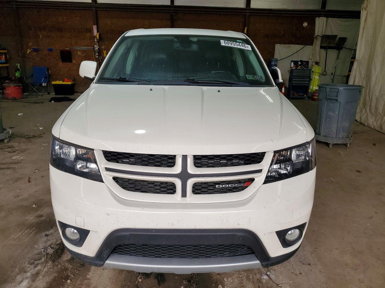 2019 Dodge Journey Gt White vin: 3C4PDDEG7KT784991