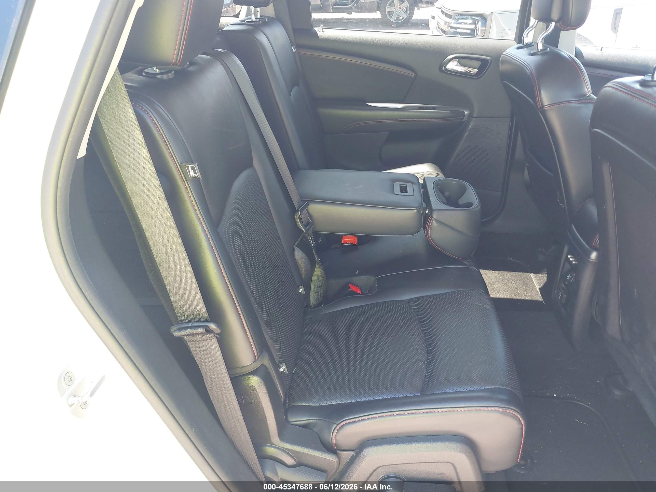 2013 Dodge Journey R/t White vin: 3C4PDDEG8DT595334