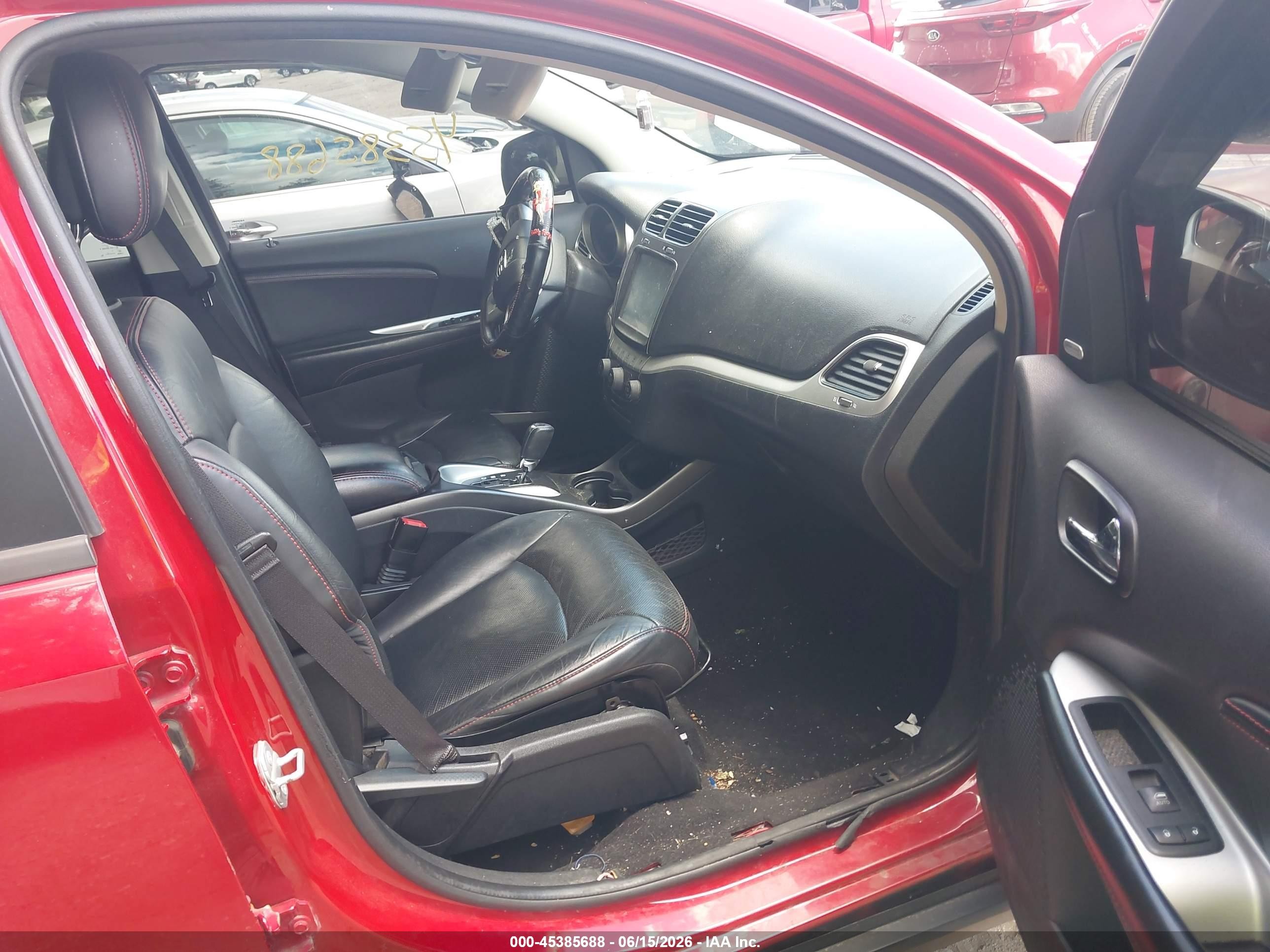 2014 Dodge Journey R/t Red vin: 3C4PDDEG8ET235935