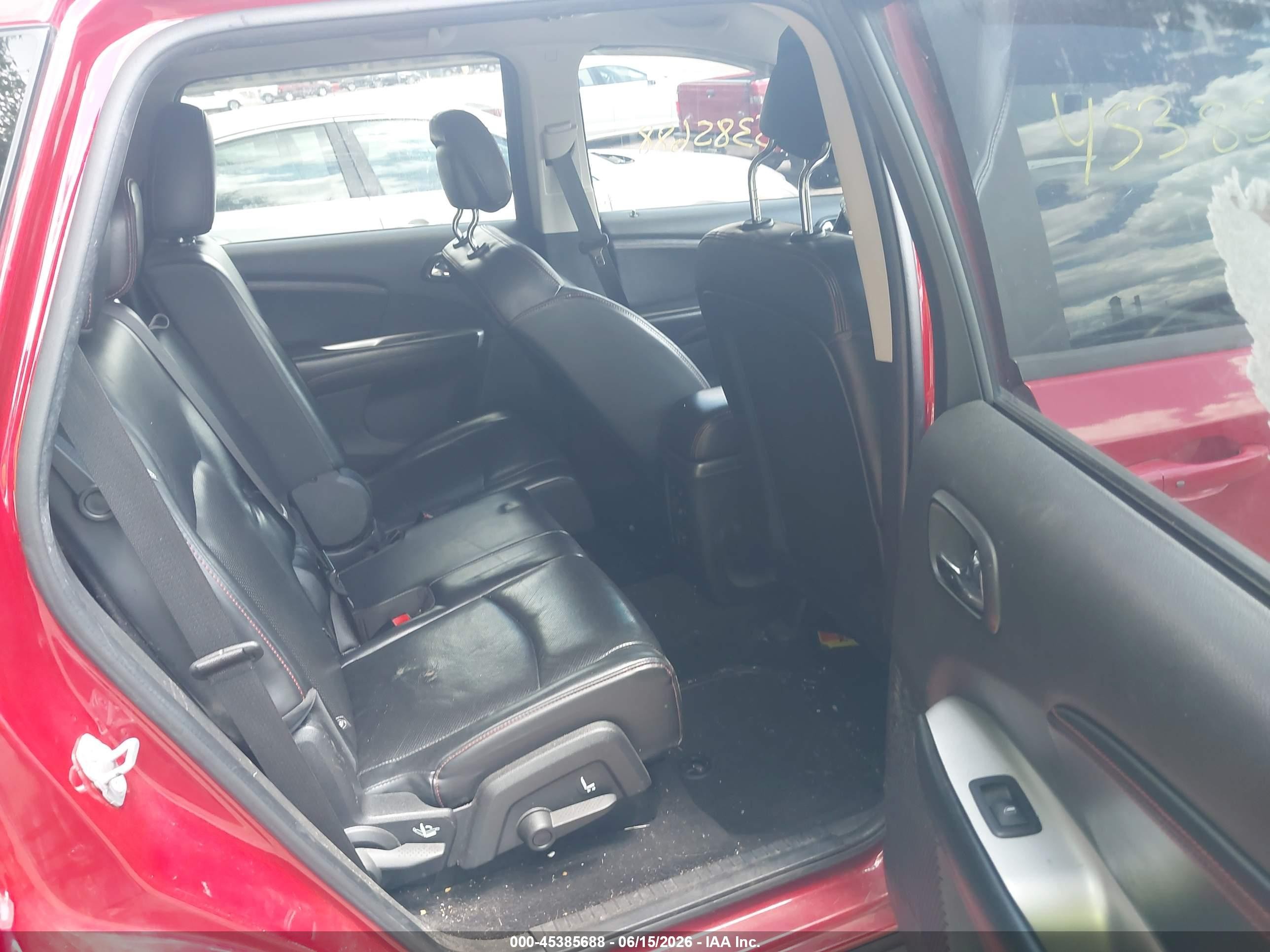 2014 Dodge Journey R/t Red vin: 3C4PDDEG8ET235935