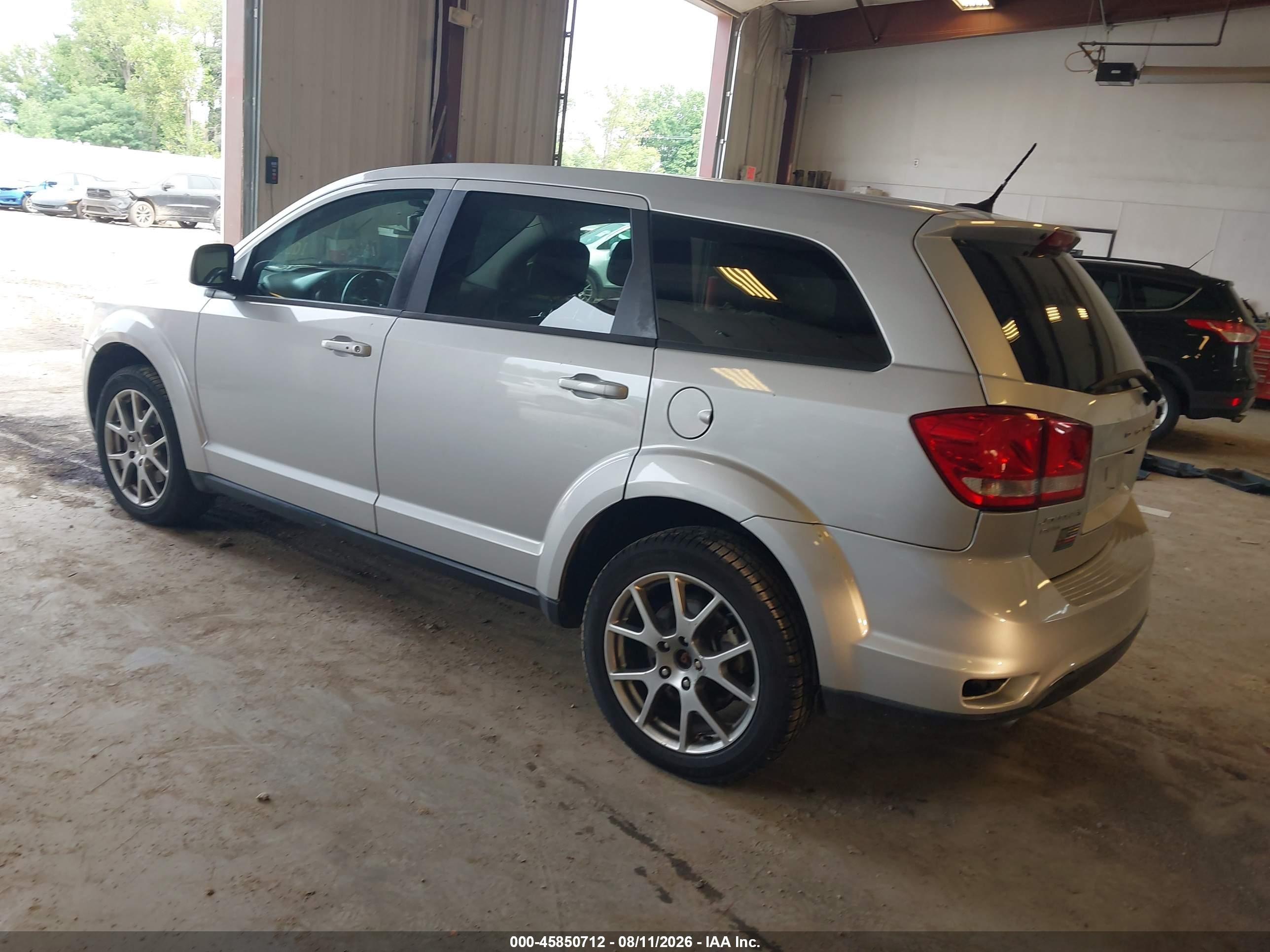 2014 Dodge Journey R/t Silver vin: 3C4PDDEG8ET236003