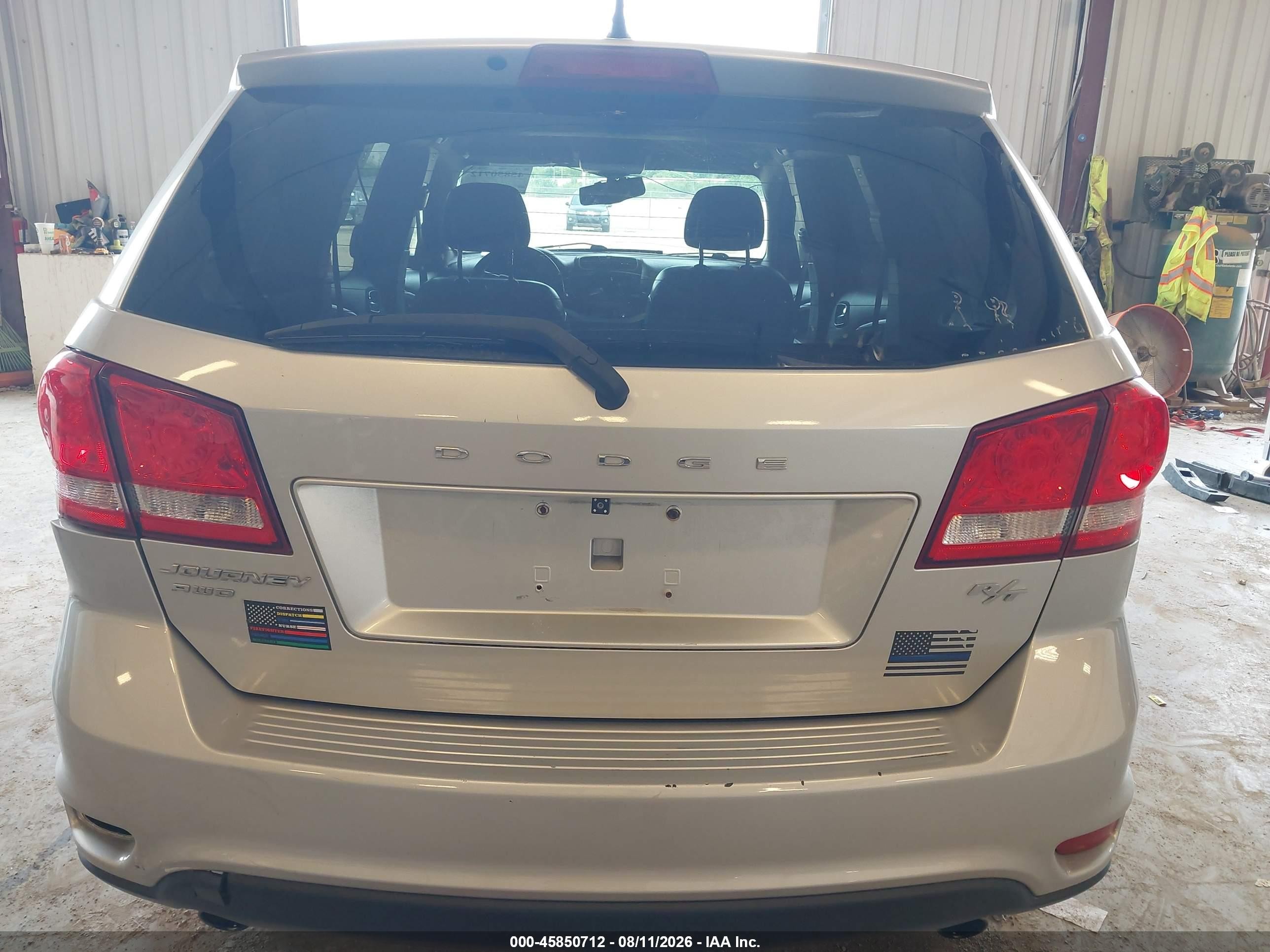 2014 Dodge Journey R/t Silver vin: 3C4PDDEG8ET236003