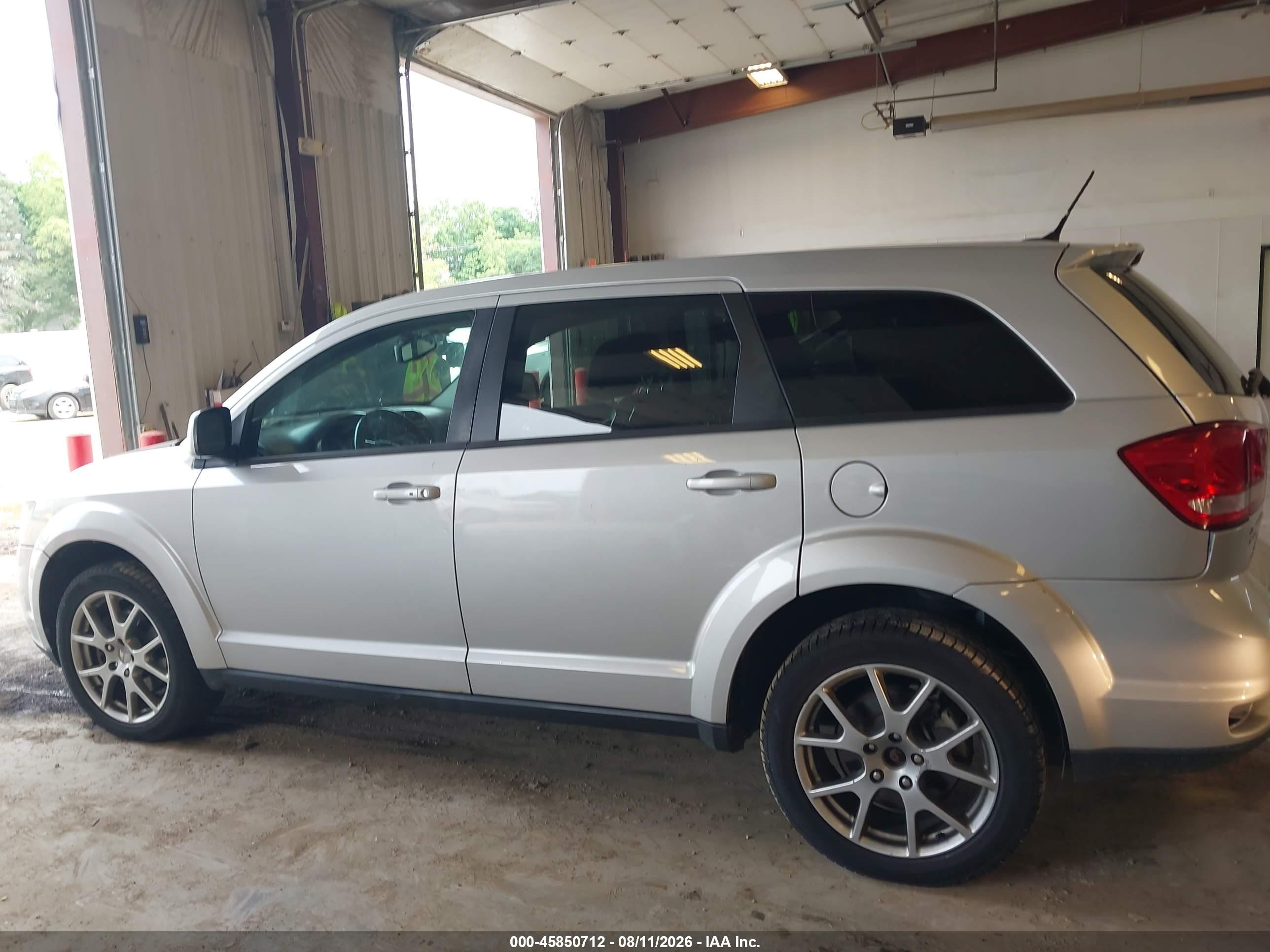 2014 Dodge Journey R/t Silver vin: 3C4PDDEG8ET236003