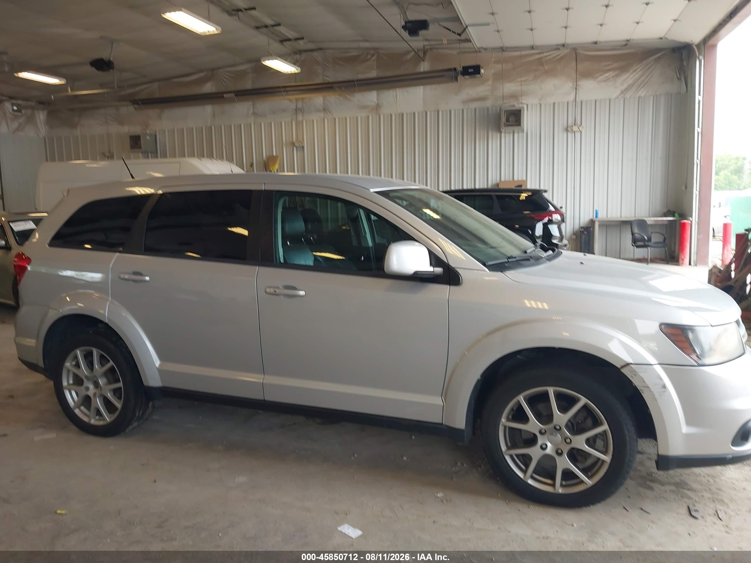 2014 Dodge Journey R/t Silver vin: 3C4PDDEG8ET236003