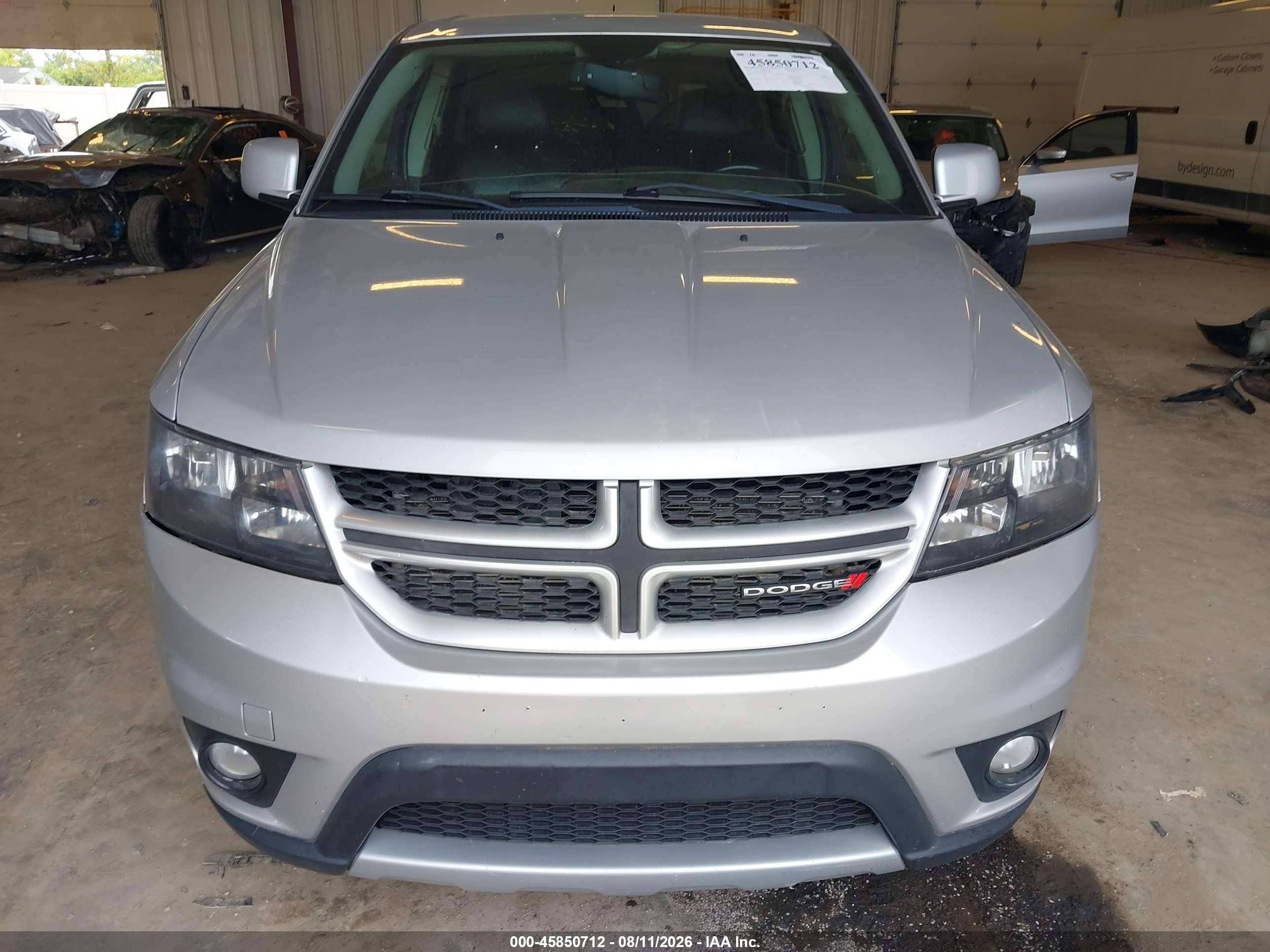 2014 Dodge Journey R/t Silver vin: 3C4PDDEG8ET236003
