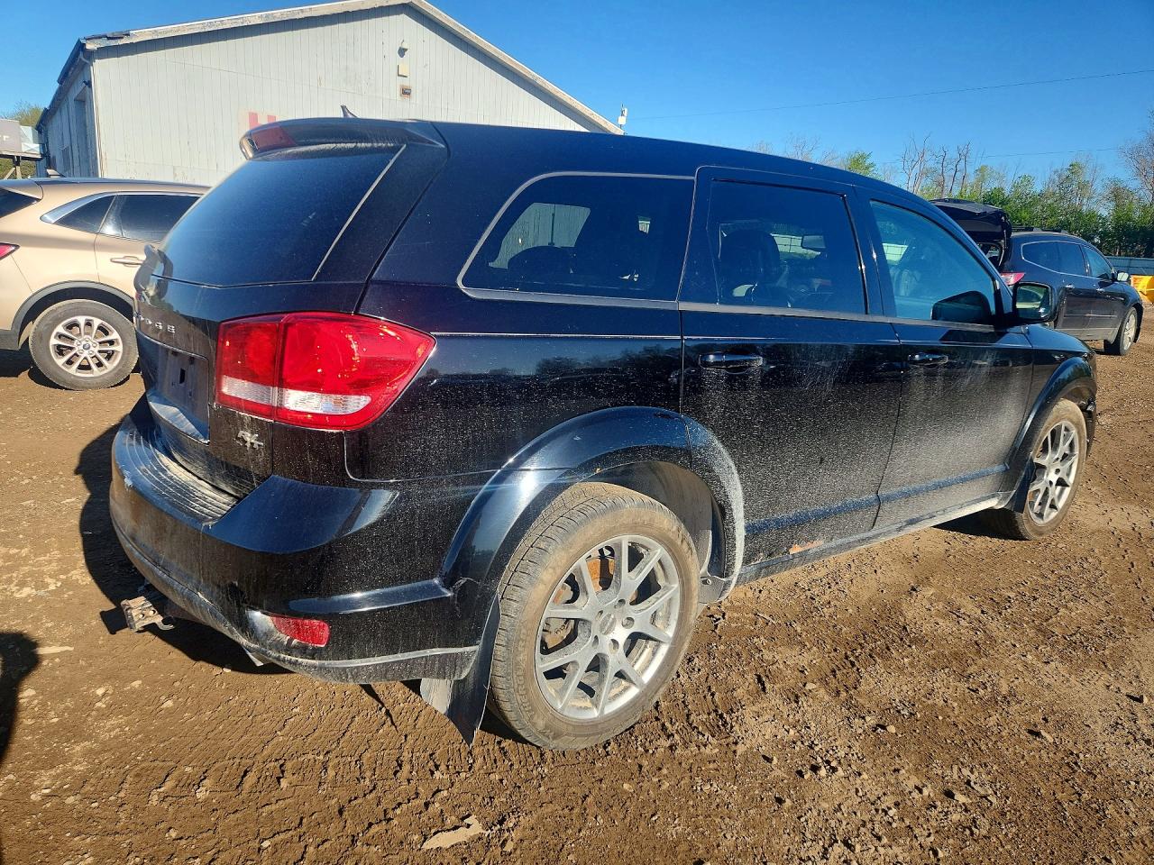 2014 Dodge Journey R Black vin: 3C4PDDEG8ET312948