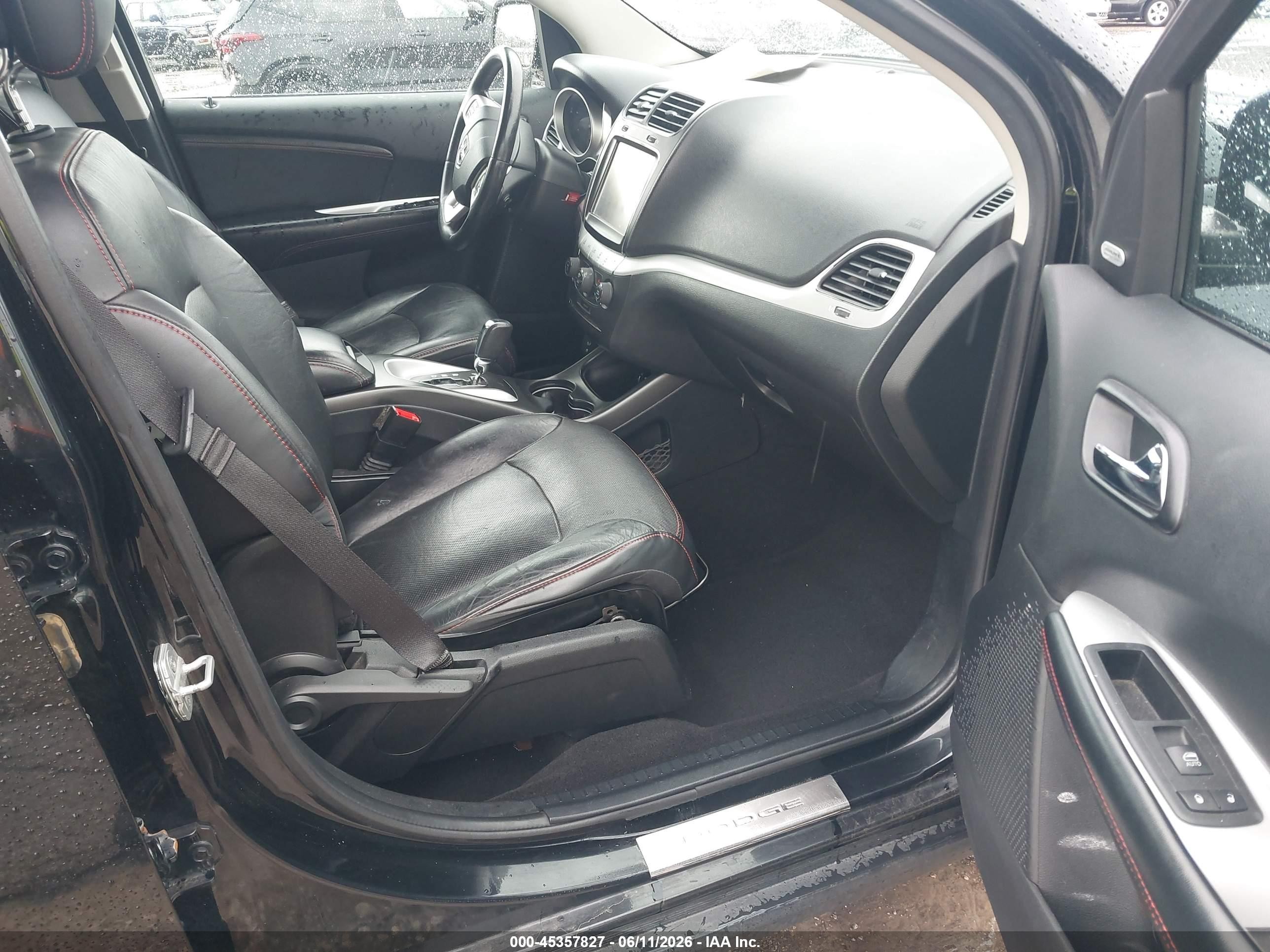 2014 Dodge Journey R/t Черный vin: 3C4PDDEG9ET140784