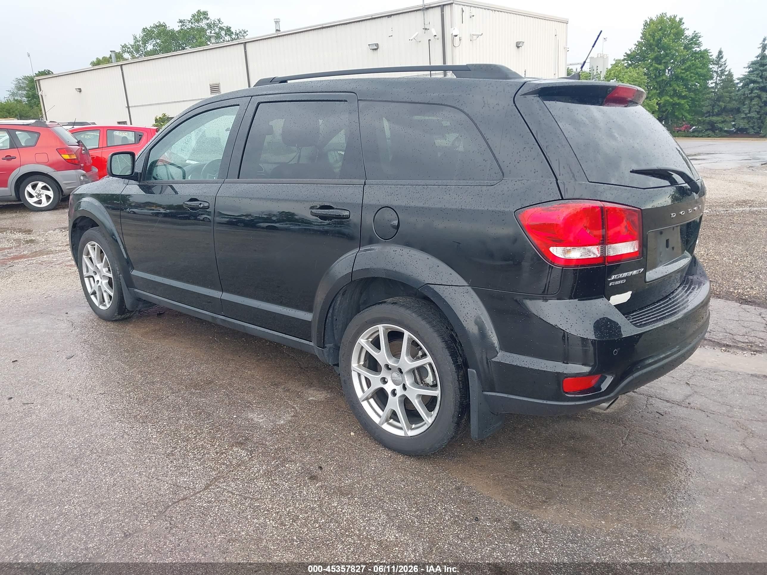 2014 Dodge Journey R/t Черный vin: 3C4PDDEG9ET140784