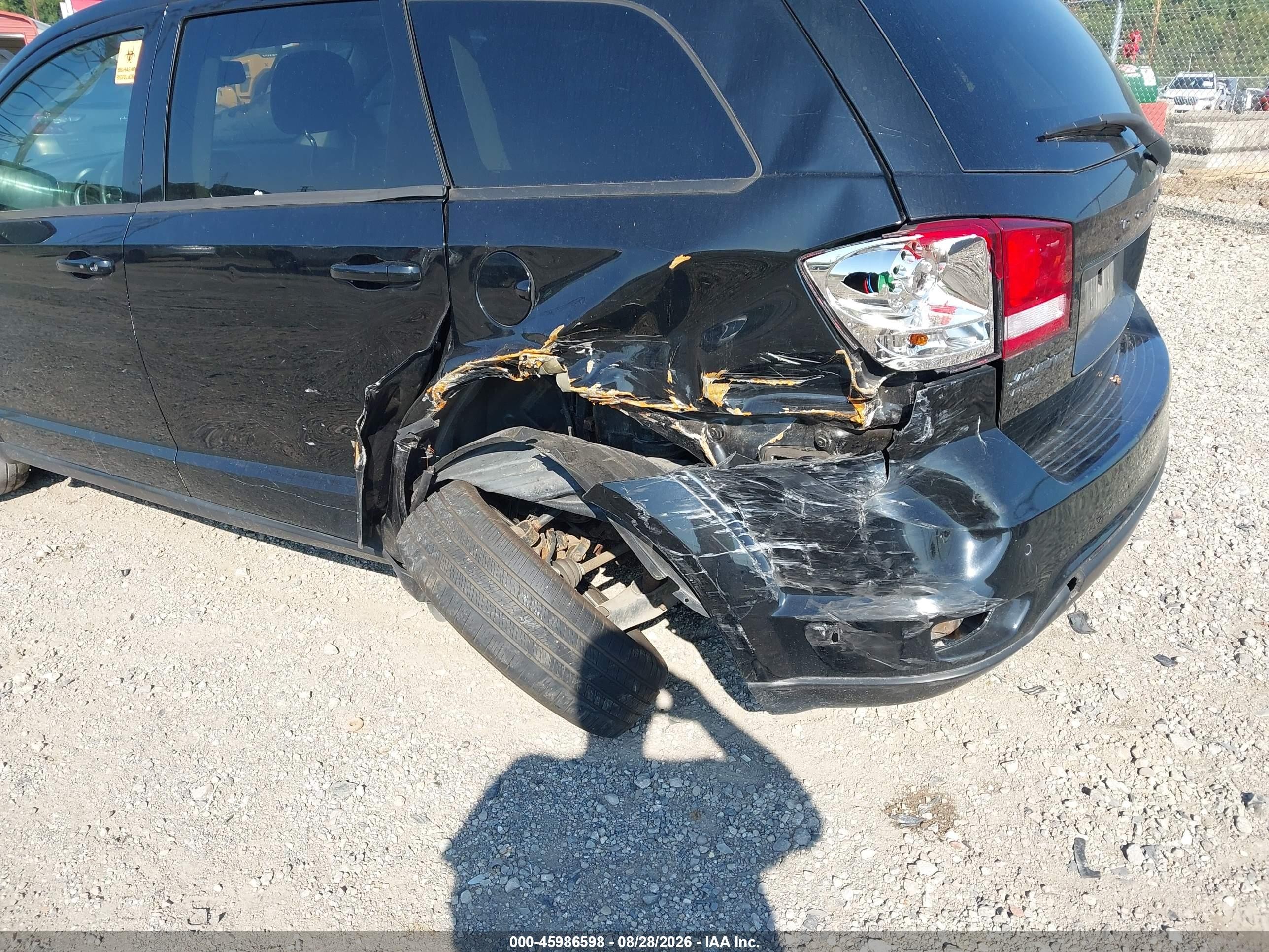 2014 Dodge Journey R/t Black vin: 3C4PDDEG9ET259418