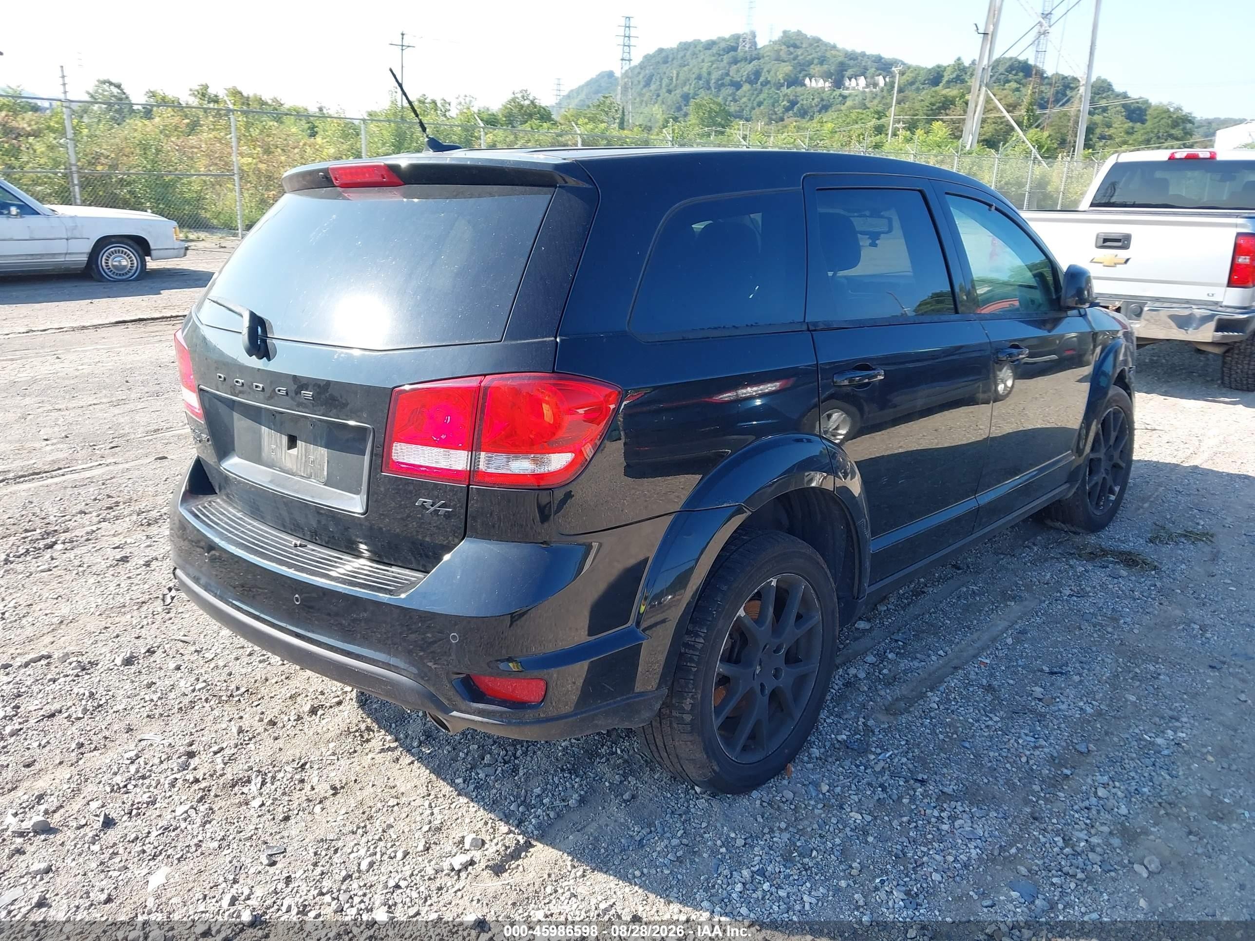 2014 Dodge Journey R/t Black vin: 3C4PDDEG9ET259418