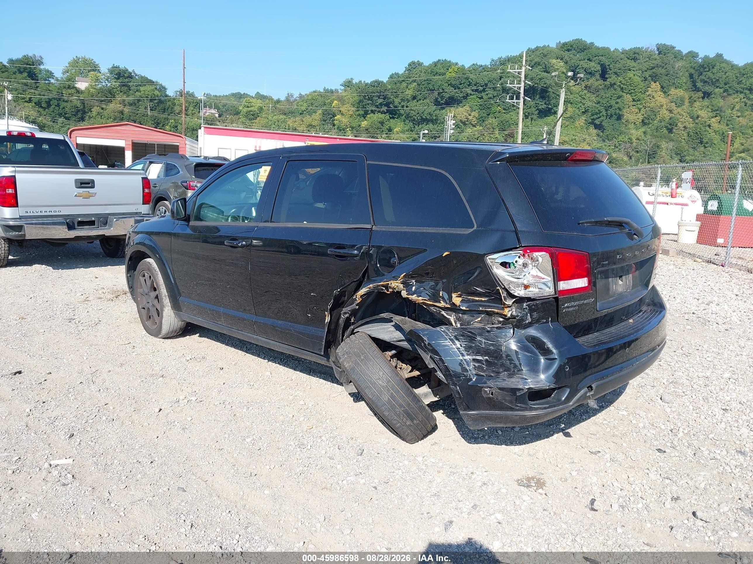 2014 Dodge Journey R/t Black vin: 3C4PDDEG9ET259418