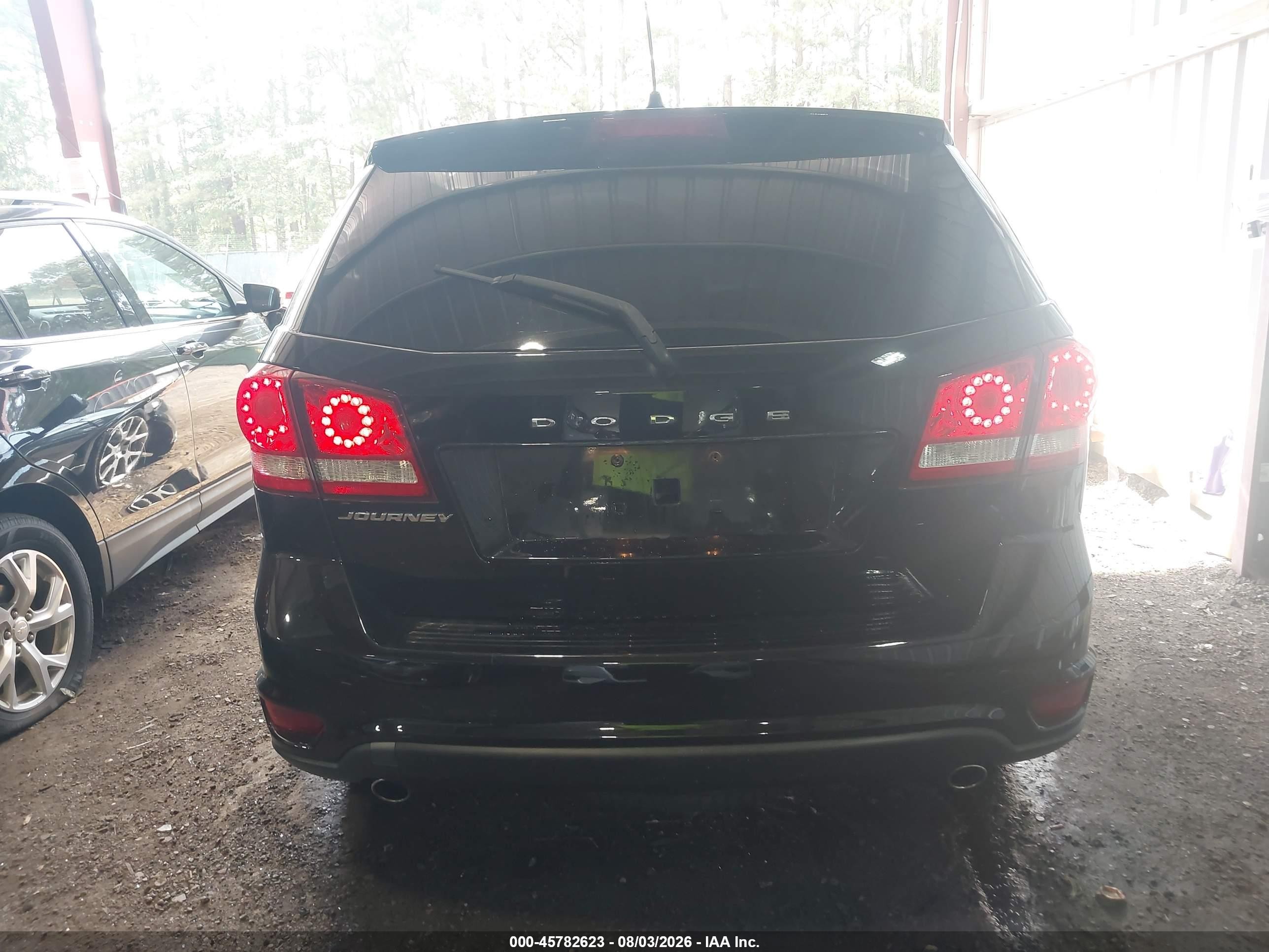 2015 Dodge Journey R/t Черный vin: 3C4PDDEG9FT579064
