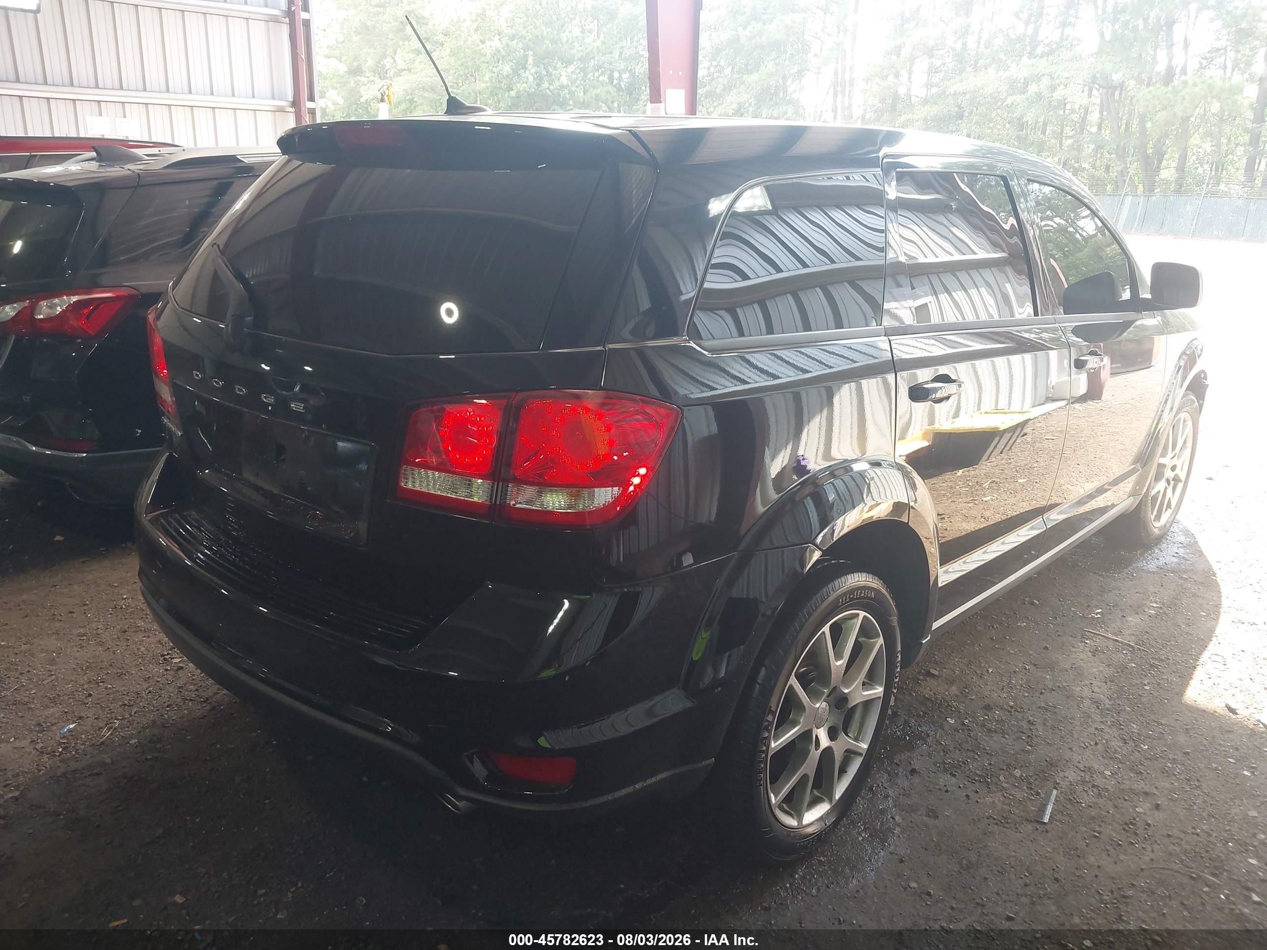 2015 Dodge Journey R/t Черный vin: 3C4PDDEG9FT579064