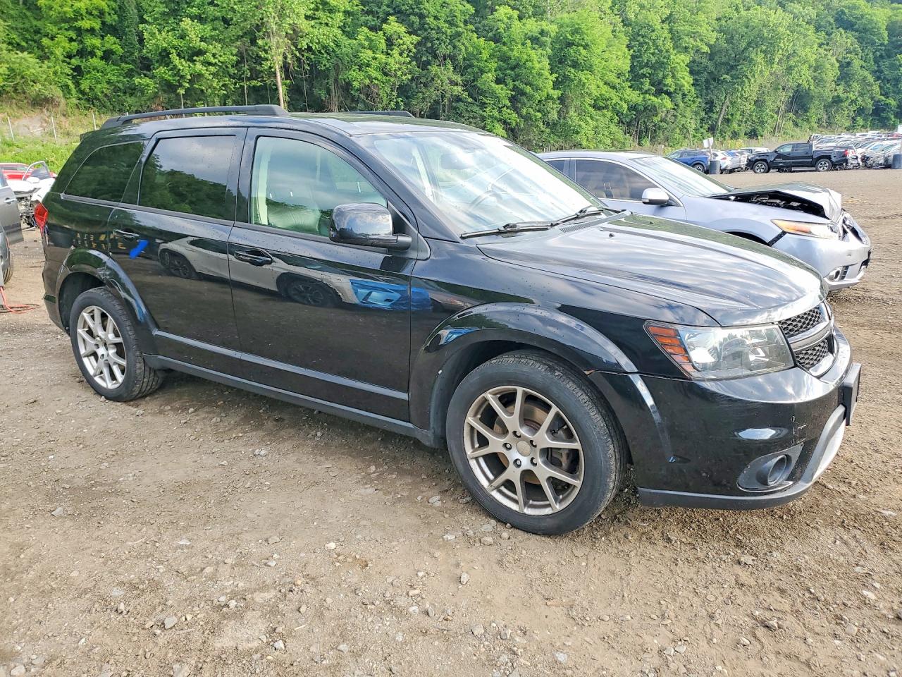 2015 Dodge Journey R Black vin: 3C4PDDEG9FT721283