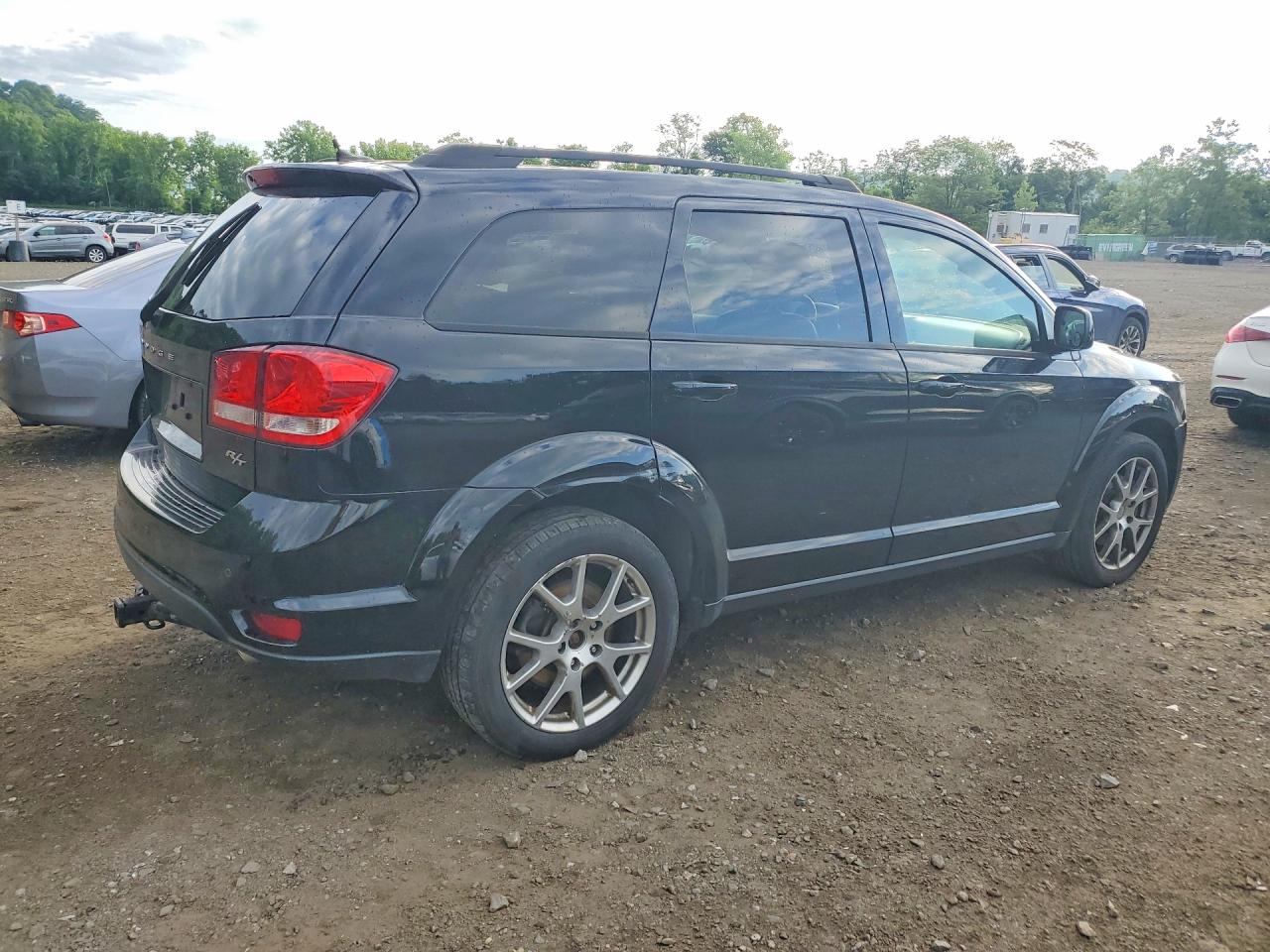 2015 Dodge Journey R Black vin: 3C4PDDEG9FT721283