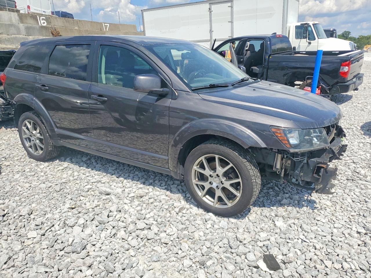 2016 Dodge Journey R/t Черный vin: 3C4PDDEG9GT106444