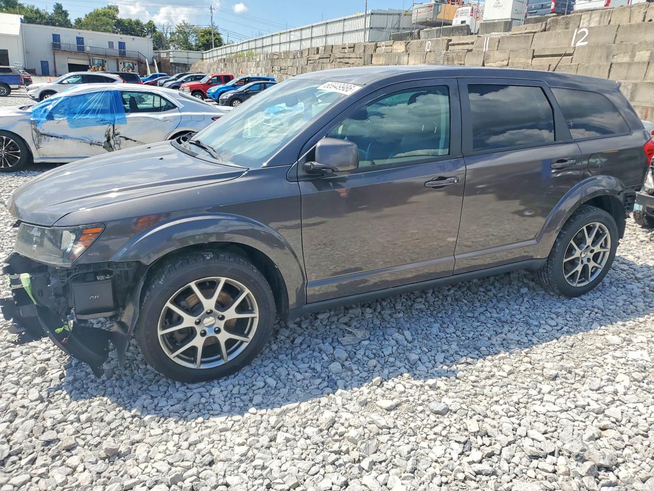 2016 Dodge Journey R/t Черный vin: 3C4PDDEG9GT106444