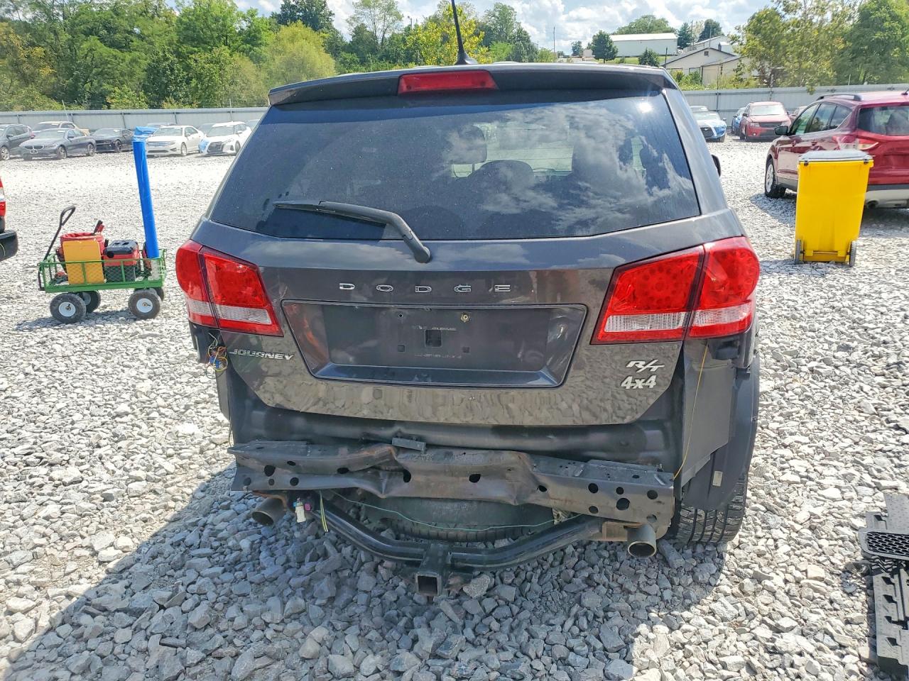 2016 Dodge Journey R/t Черный vin: 3C4PDDEG9GT106444