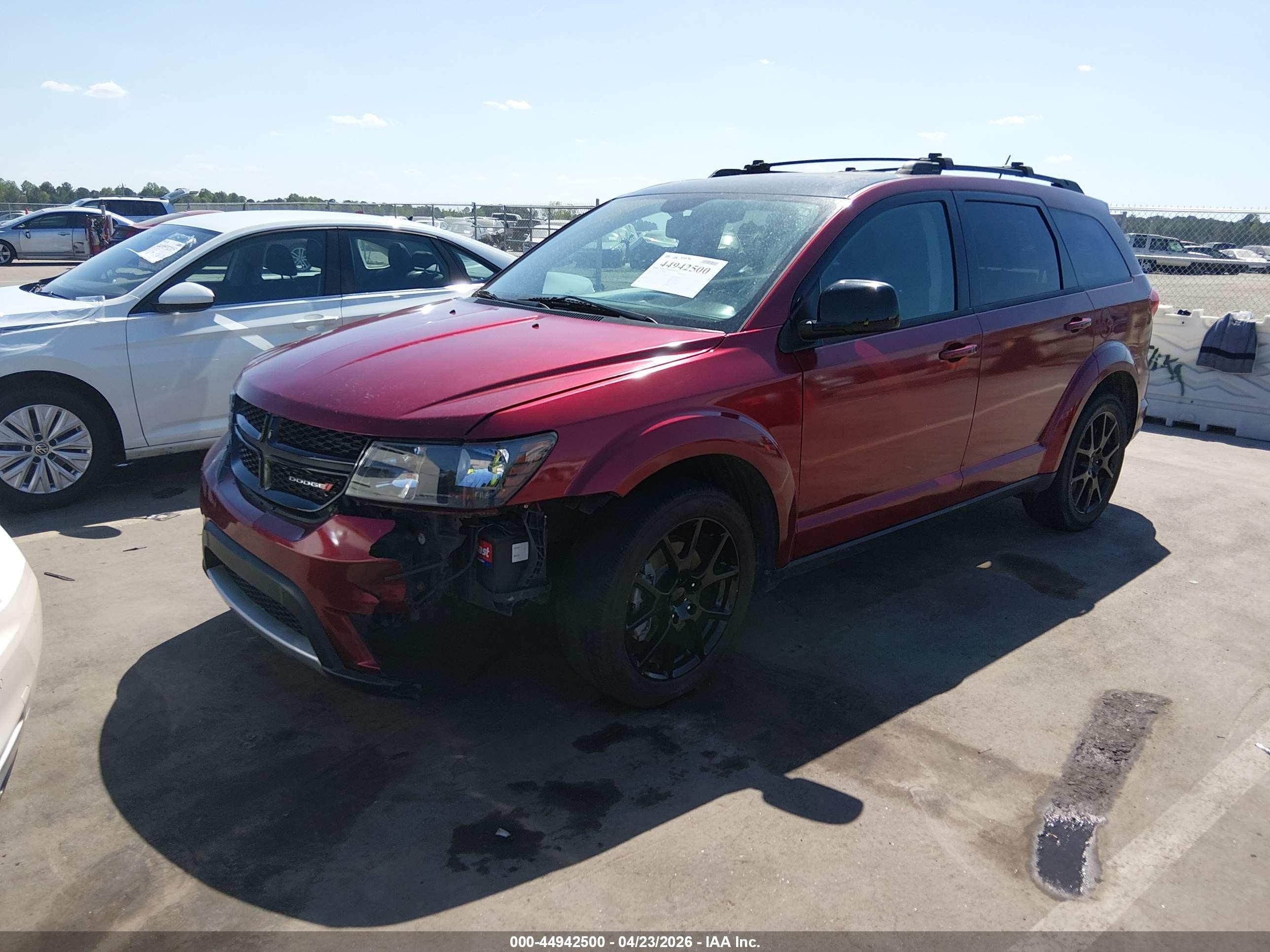 2014 Dodge Journey R/t Red vin: 3C4PDDEGXET312935
