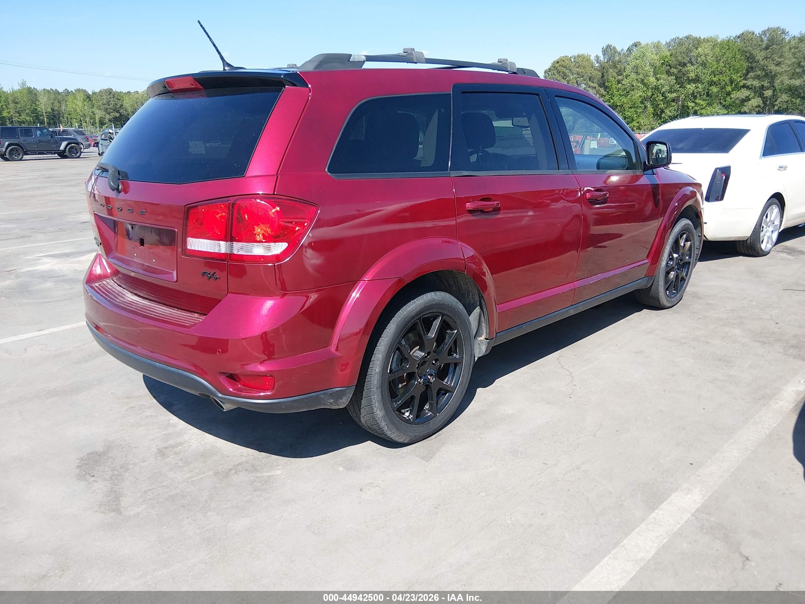 2014 Dodge Journey R/t Red vin: 3C4PDDEGXET312935