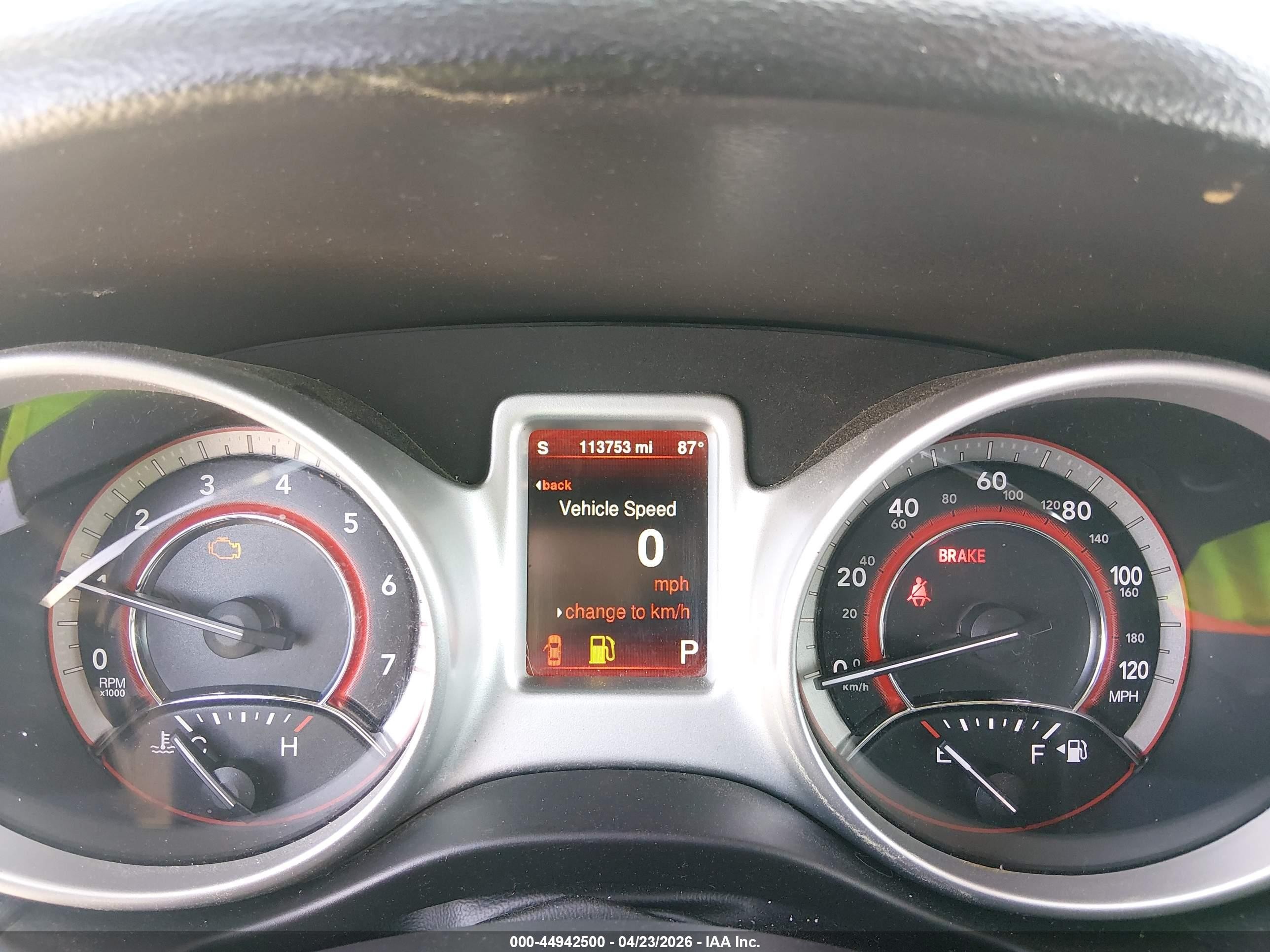 2014 Dodge Journey R/t Red vin: 3C4PDDEGXET312935