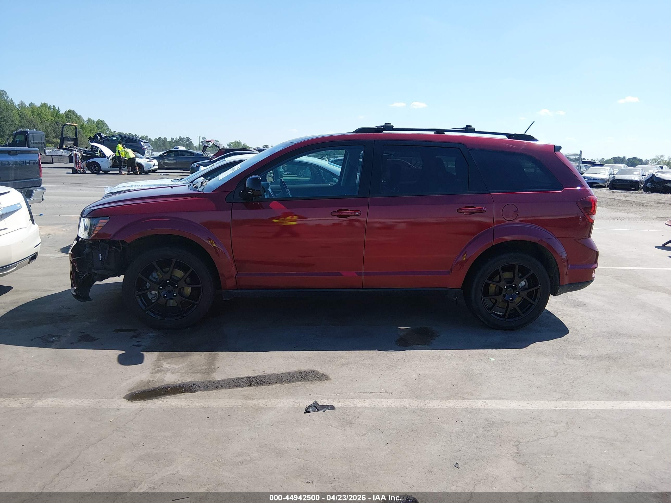 2014 Dodge Journey R/t Red vin: 3C4PDDEGXET312935